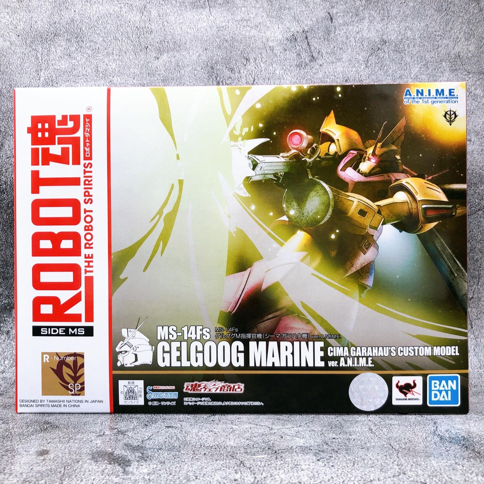 ROBOT SPIRITS<SIDE MS> MS-14Fs Gelgoog Marine Cima Garahau's ver. A.N.I.M.E. Tamashii Web Shop Limited [BANDAI SPIRITS]