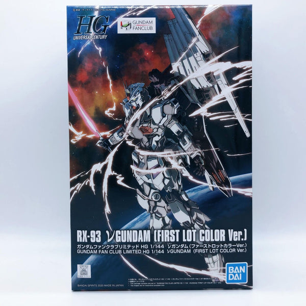 HGUC 1/144 νGundam(First Lot Color Ver.) [Gundam Fan Club Limited]]