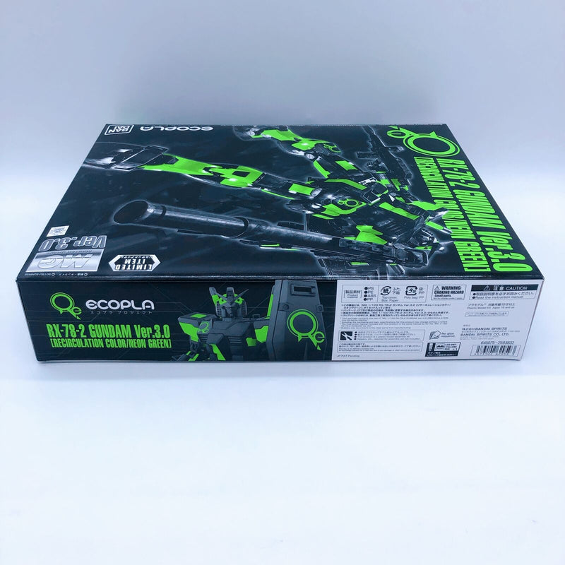 MG 1/100 RX-78-2 GundamVer.3.0 [RECIRCULATION COLOR/NEON GREEN] Ecopla Project