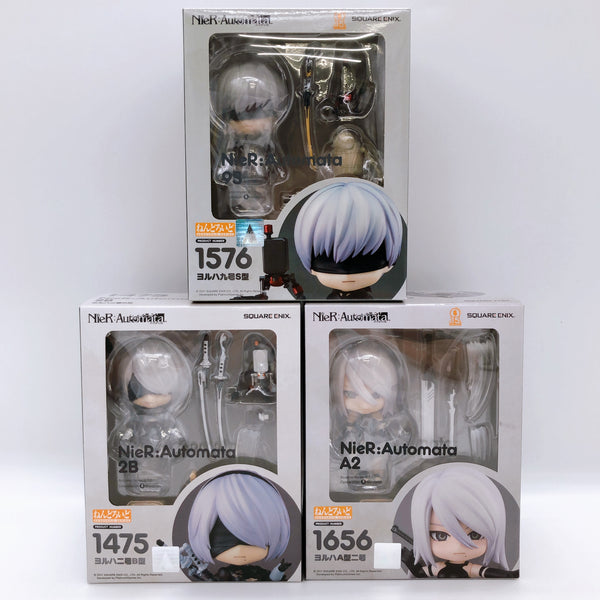 Nendoroid NieR:Automata 2B 9S A2 Set of 3 Action Figure Good Smile Company NEW