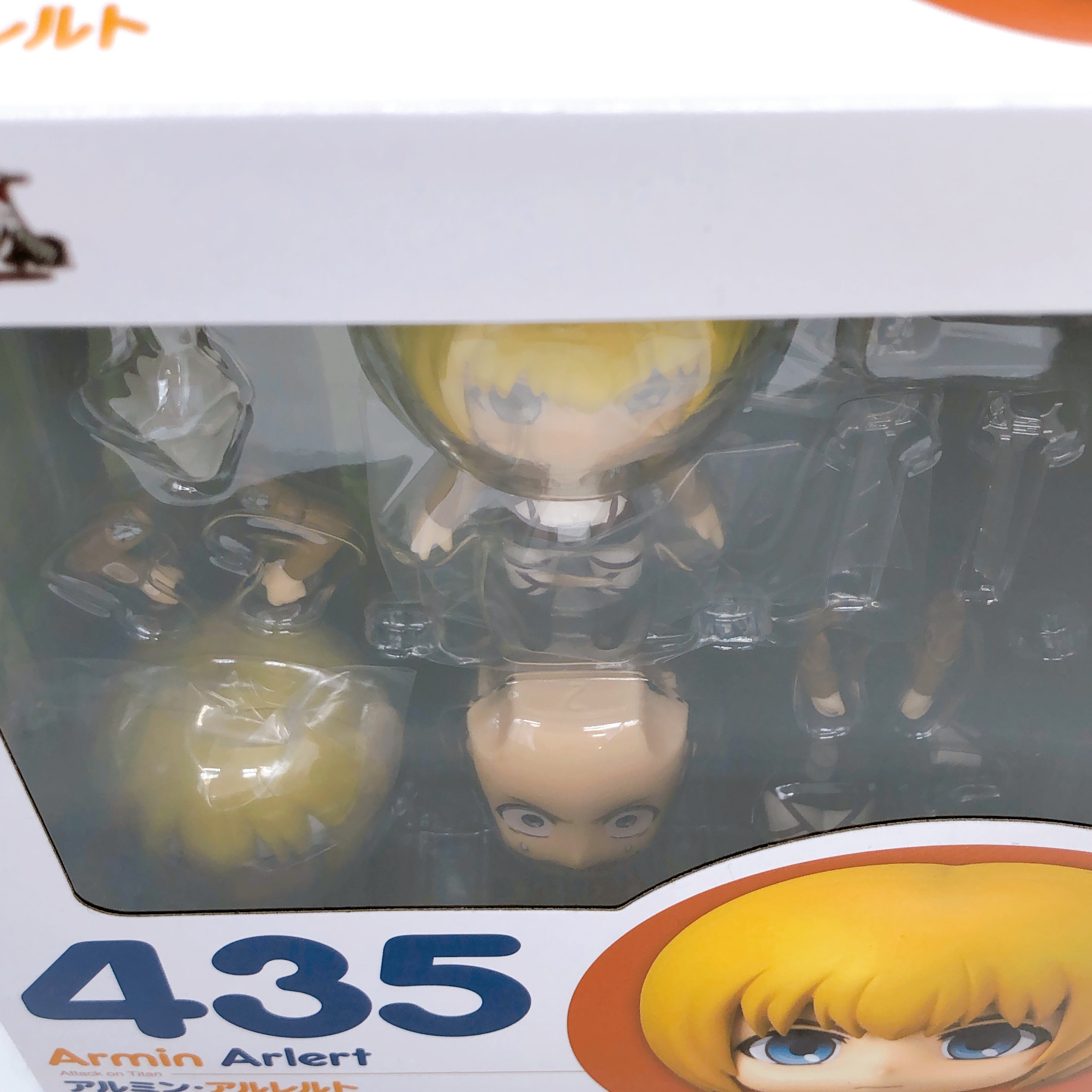 w/Bonus) Nendoroid Attack on Titan Mikasa Eren Armin Set of 3 Action