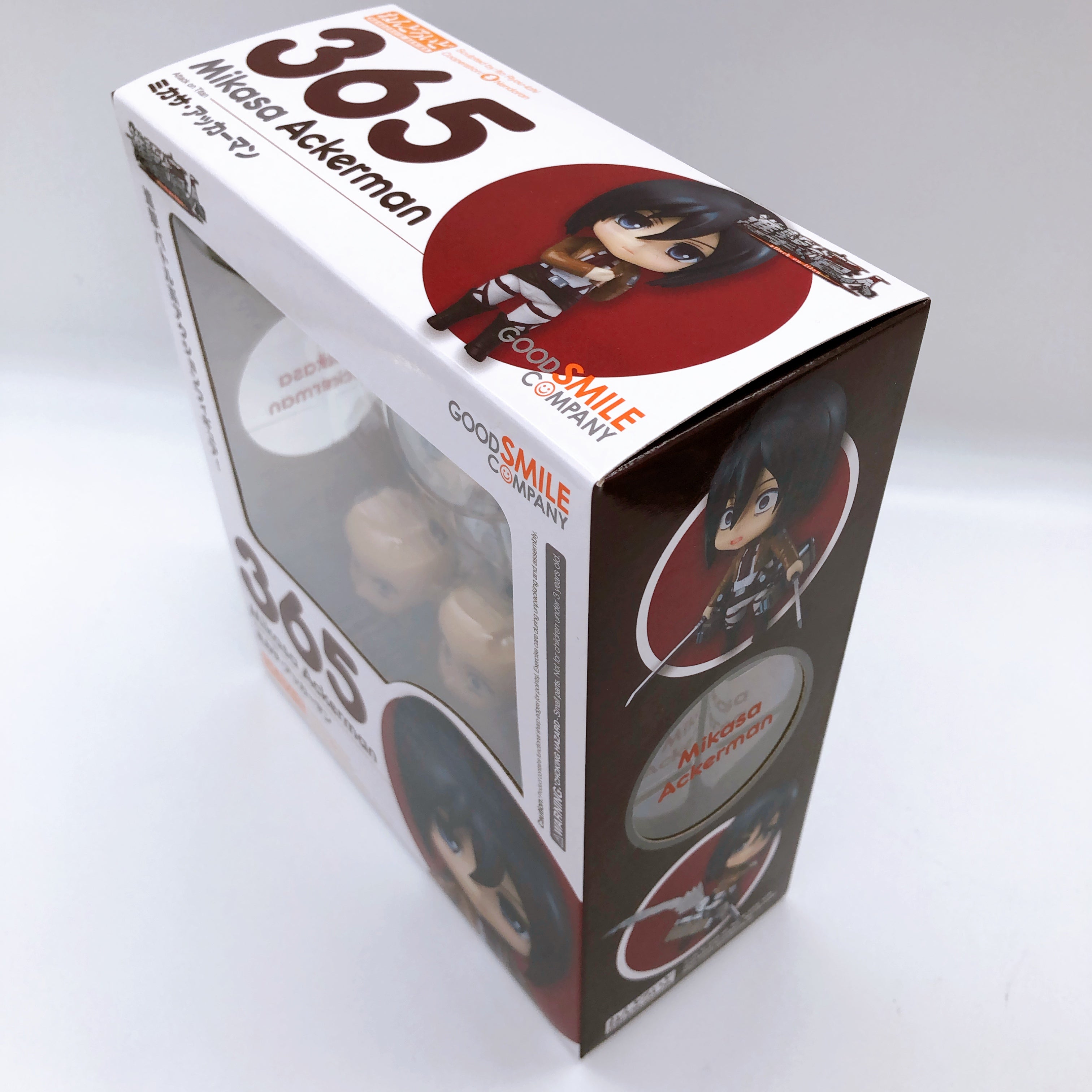 w/Bonus) Nendoroid Attack on Titan Mikasa Eren Armin Set of 3 Action