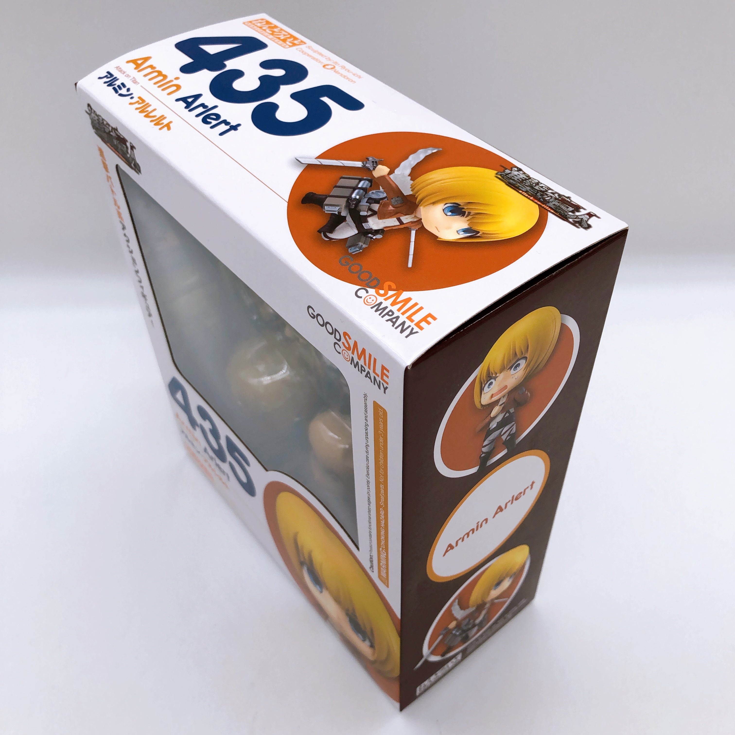 w/Bonus) Nendoroid Attack on Titan Mikasa Eren Armin Set of 3 Action