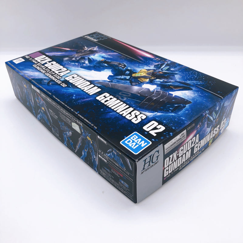 HG 1/144 Gundam Geminass 02 & Ground Heavy Equipment Unit Set Kit Premium Bandai