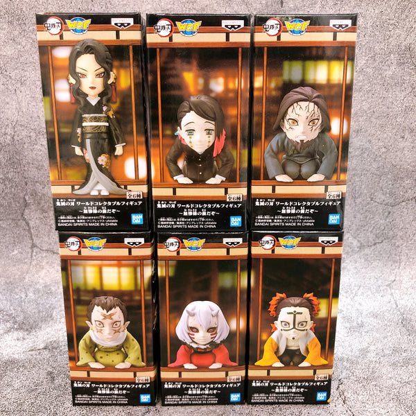 Demon Slayer World Collectable Figure In front of Muzan Set of 6 BANPRESTO NEW