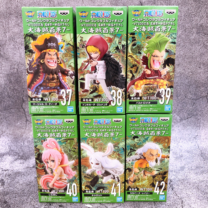 One Piece World Collectable Figure WCF WT100 Anniversary vol.7 Complete Set NEW