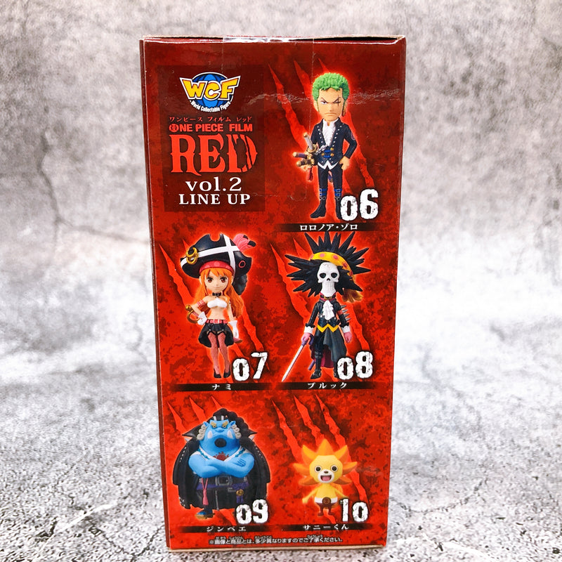 ONE PIECE FILM RED World Collectable Figure WCF vol.1-3 Complete Set Japan NEW