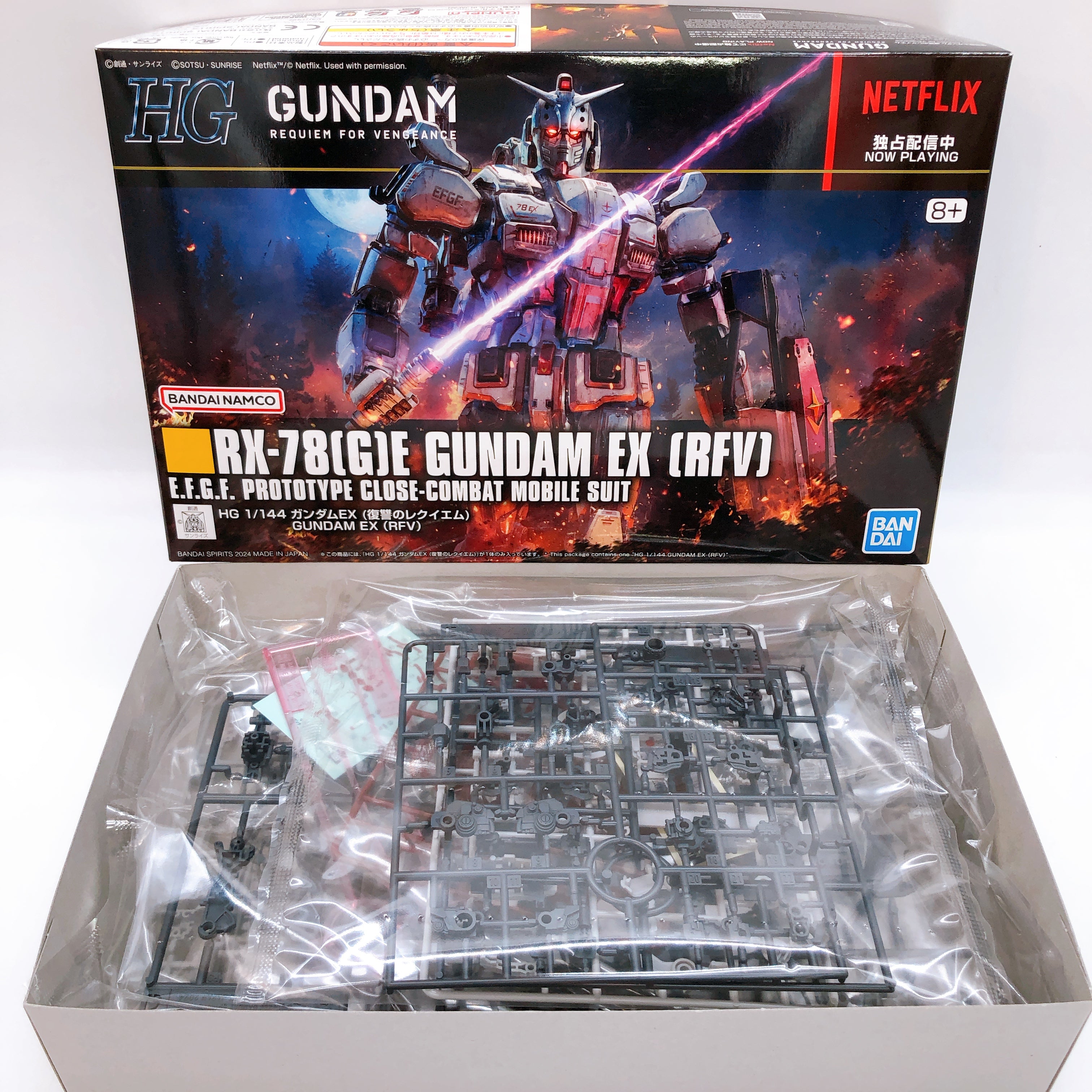 HG 1/144 Gundam EX & Zaku II F Type Solari Set RFV Requiem