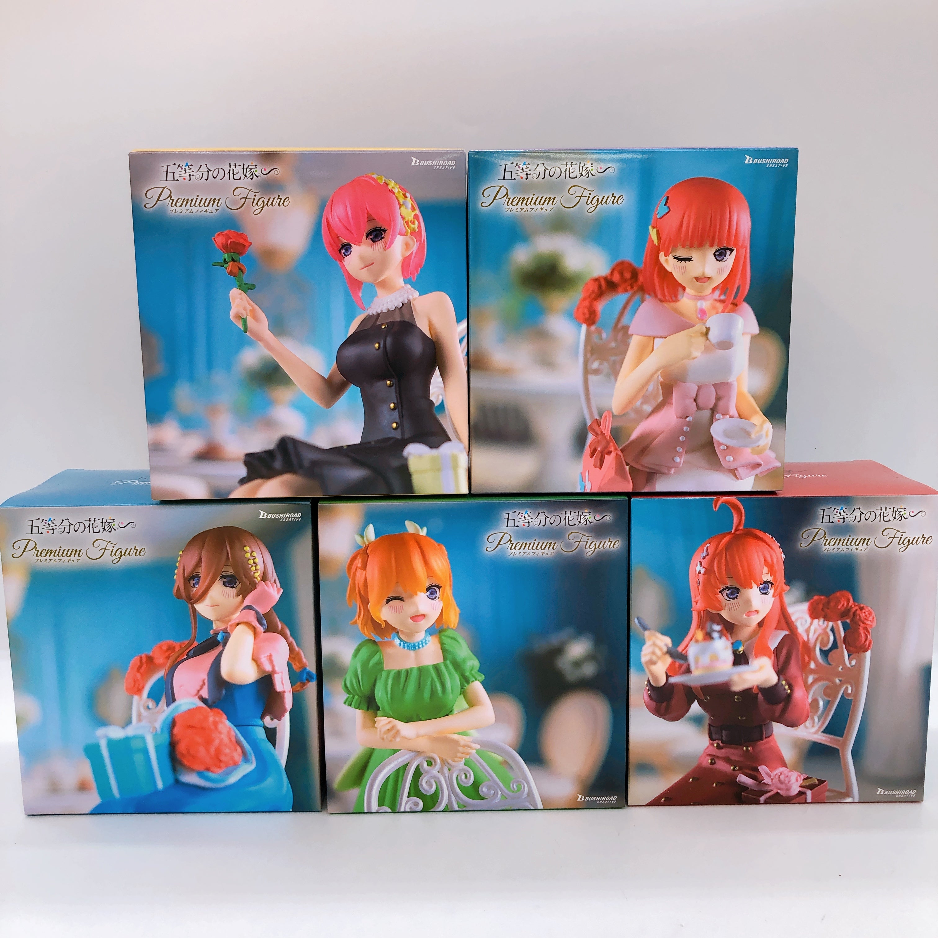 The Quintessential Quintuplets Premium Figure Radiant GiGO Limited Complete Set