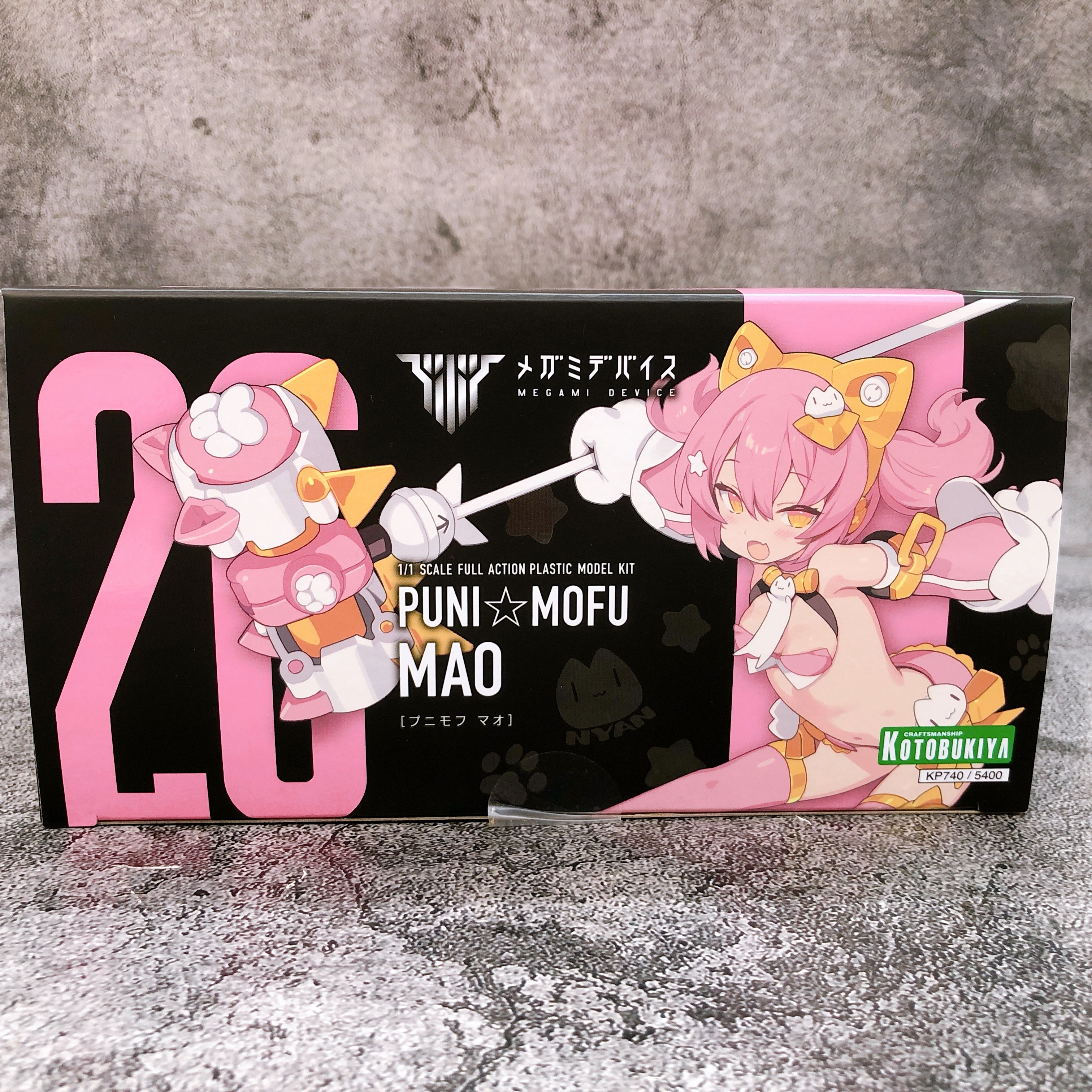 Megami Device PUNI MOFU MAO & Bonus Face Parts Set 1:1 Model Kit KOTOB