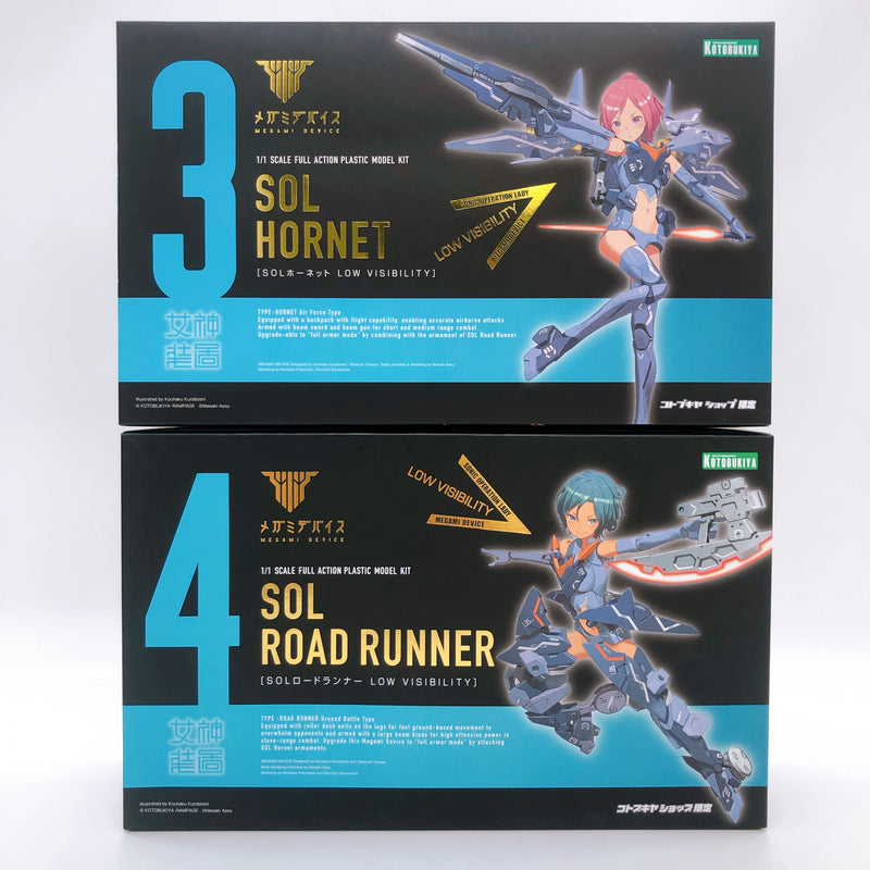 Megami Device SOL Hornet & Road Runner Low Visibility Set Kit KOTOBUKIYA NEW