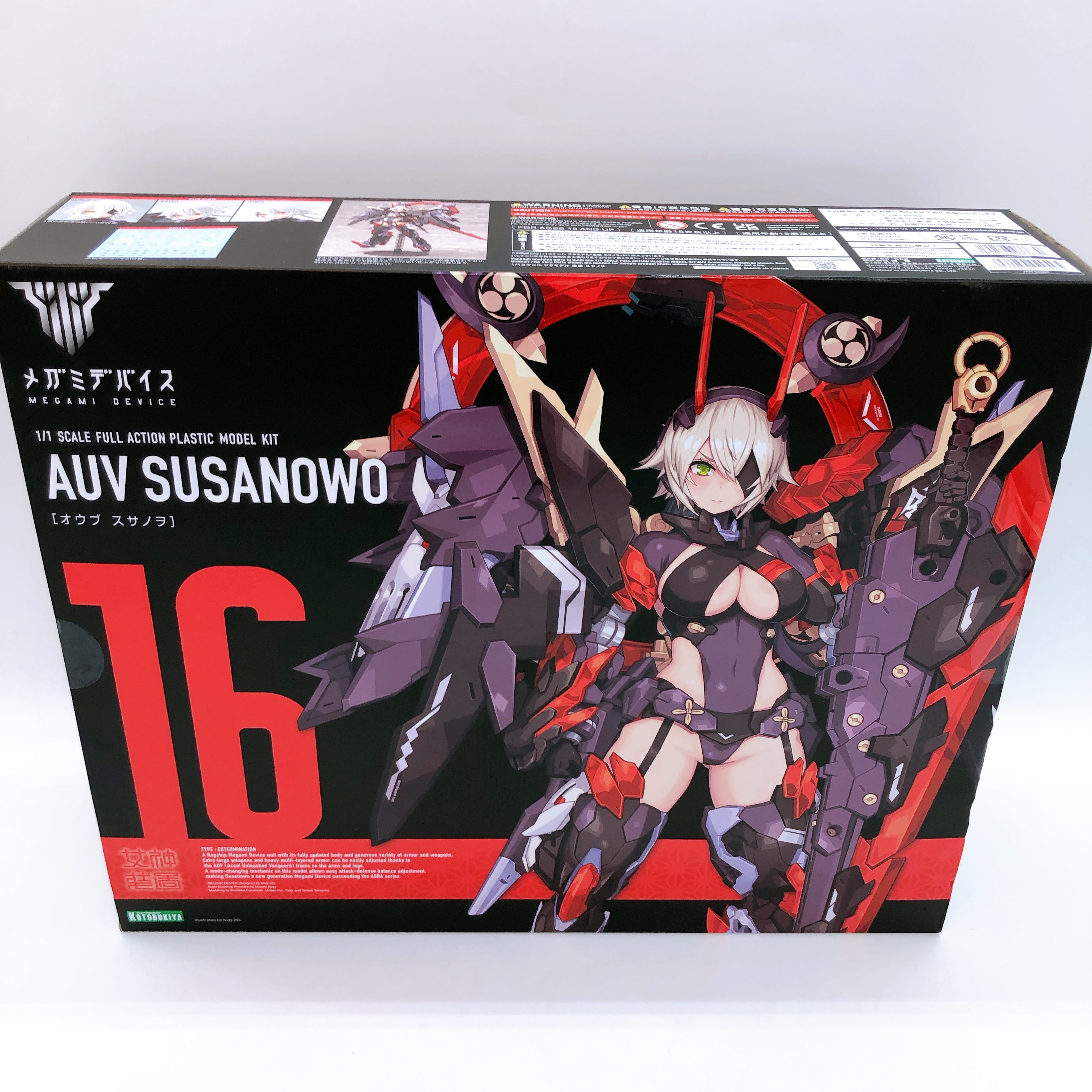 Megami Device AUV Susanowo & Bonus Flying Base Set 1:1 Model Kit KOTOB