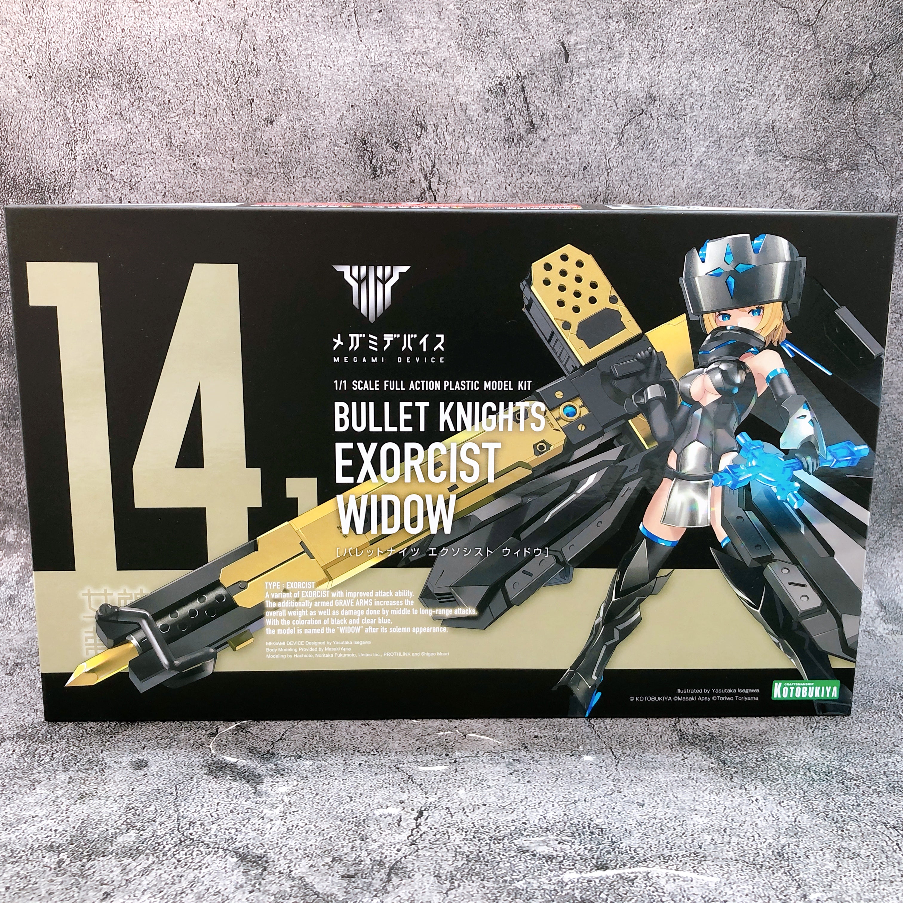 Megami Device Bullet Knights Exorcist Widow & Bonus Part Set Kit KOTOB
