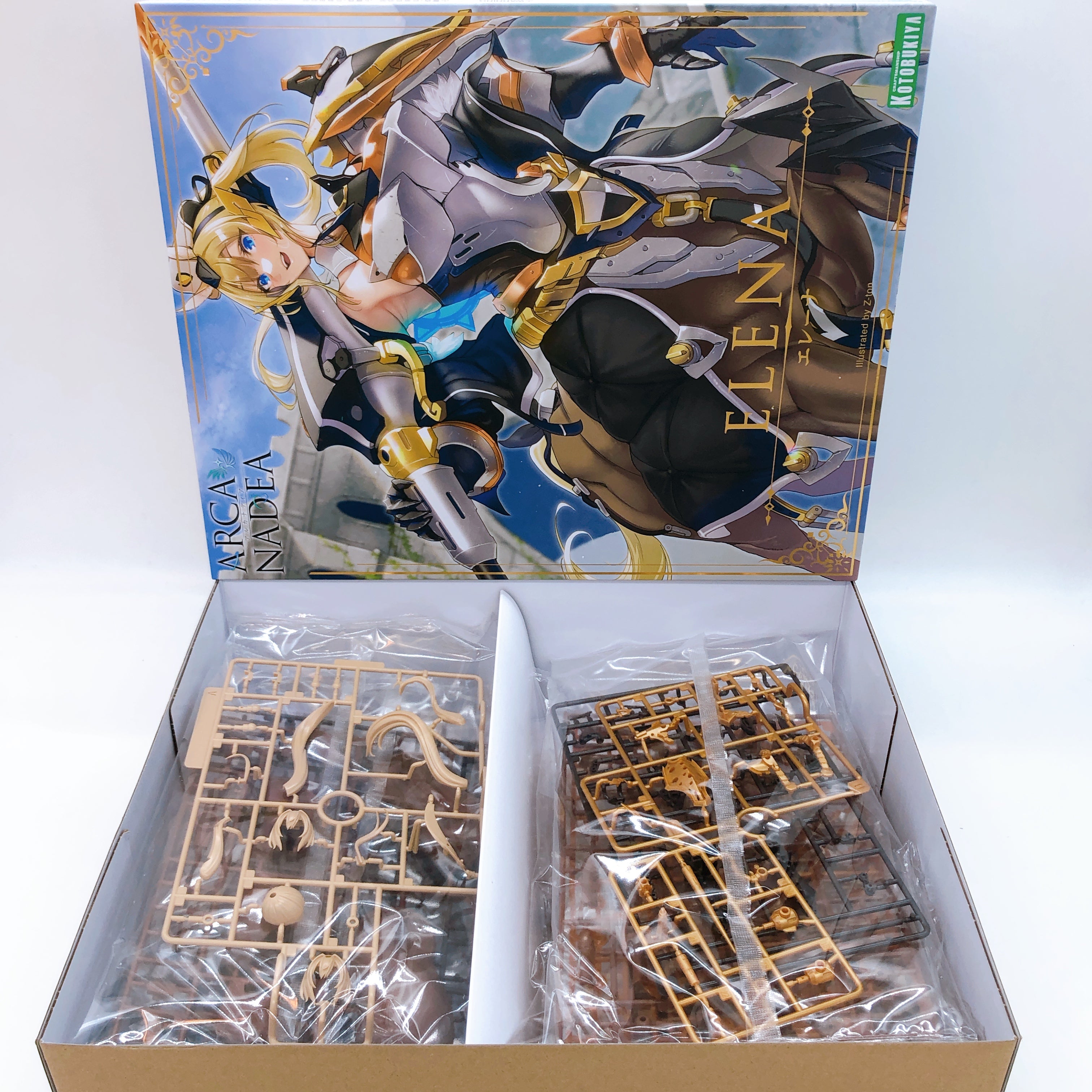 ARCANADEA ELENA & Bonus Special Color Hair Parts Set Model Kit KOTOBUKIYA NEW