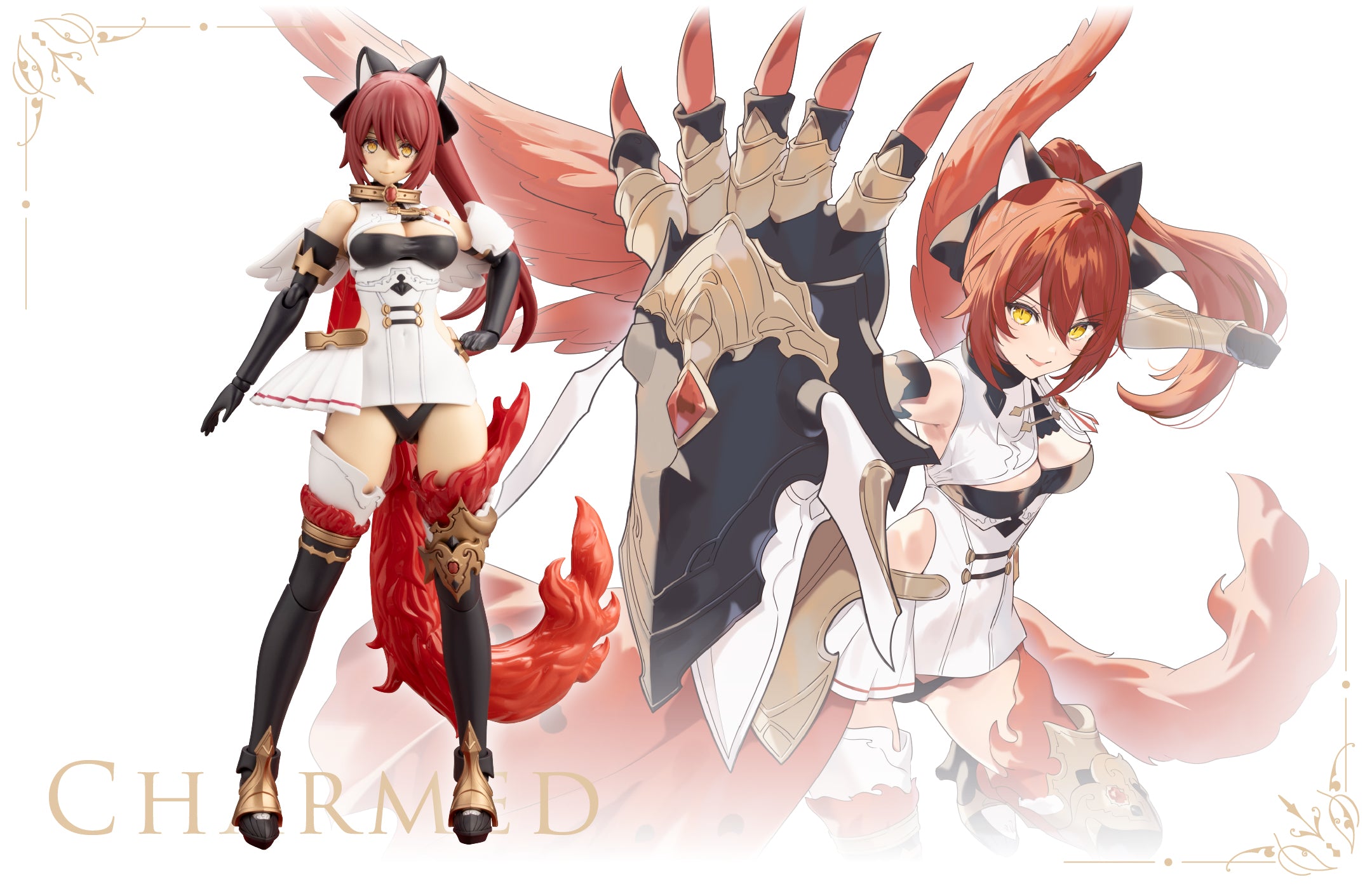 ARCANADEA Chaemed & Bonus Acrylic Stand Set Model Kit KOTOBUKIYA NEW FASTSHIP
