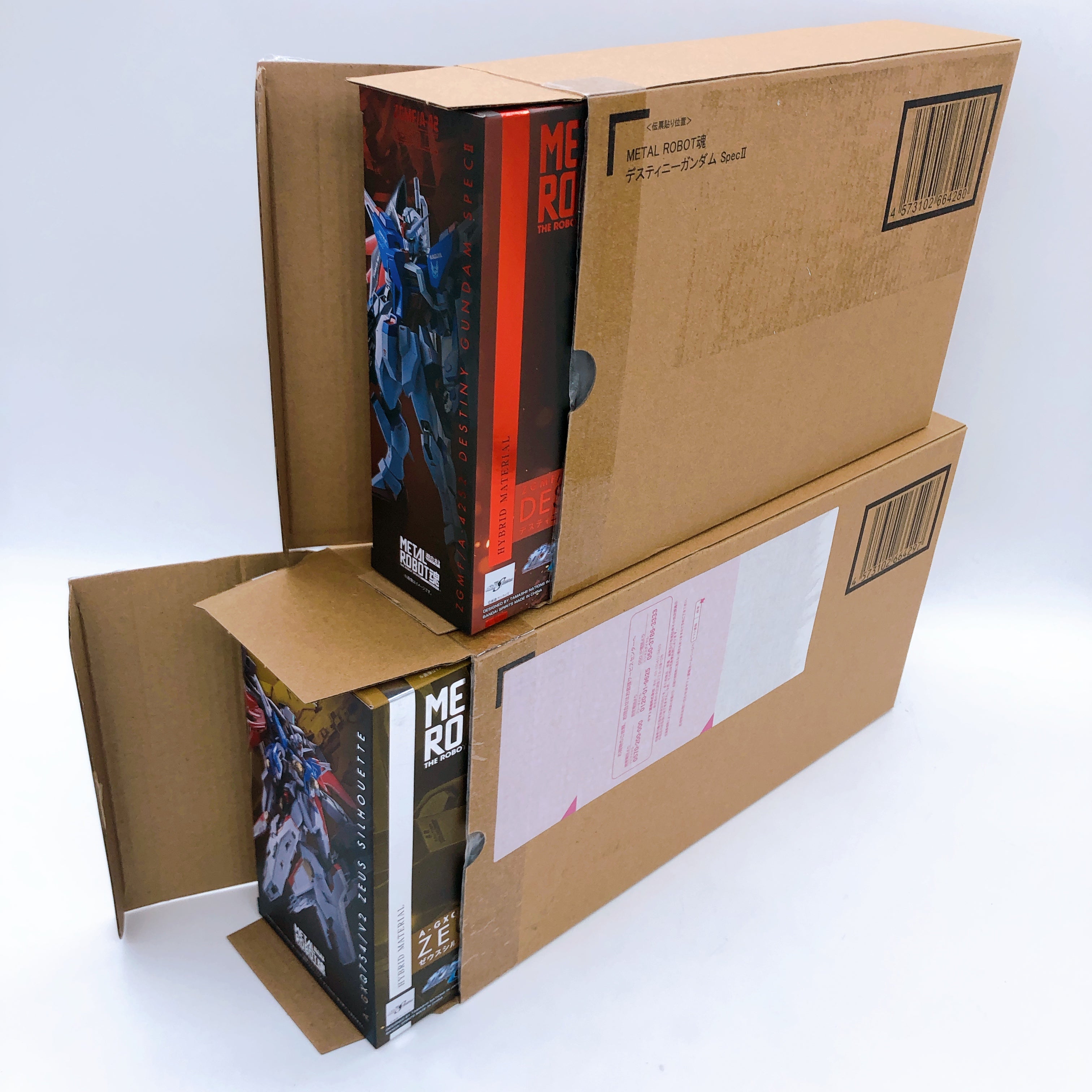Metal Robot Spirits Destiny Gundam Spec II & Zeus Silhouette Set Figure Bandai