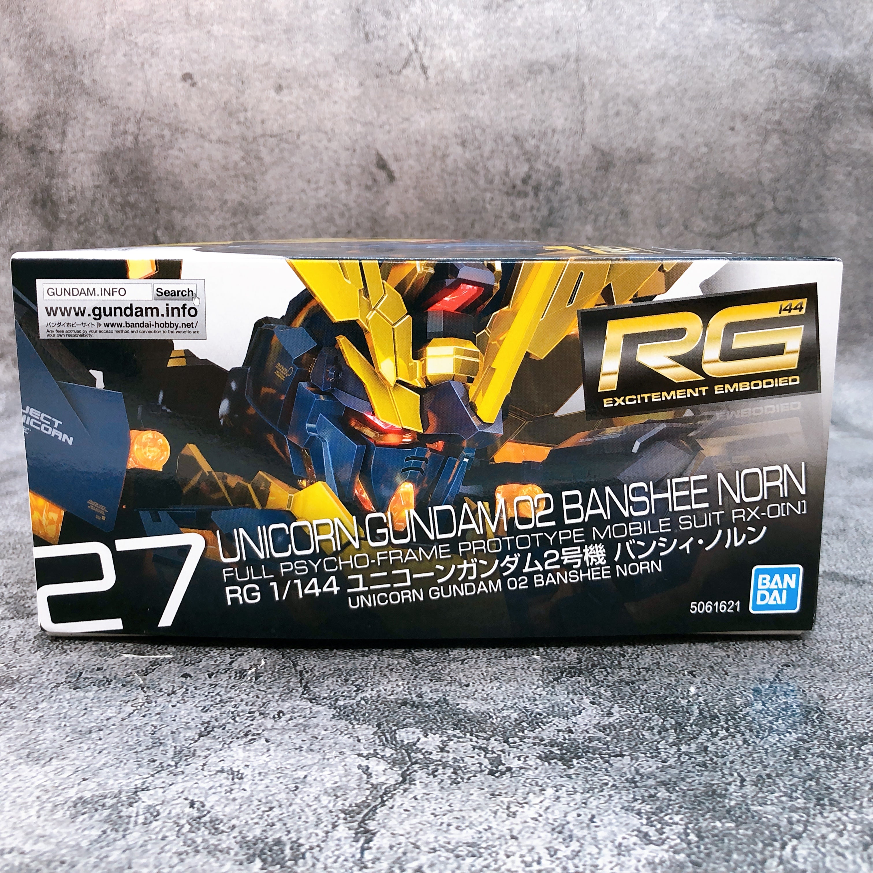 RG 1/144 Unicorn Gundam 02 Banshee Norn & Armed Armor VN/BS Set Kit Ba