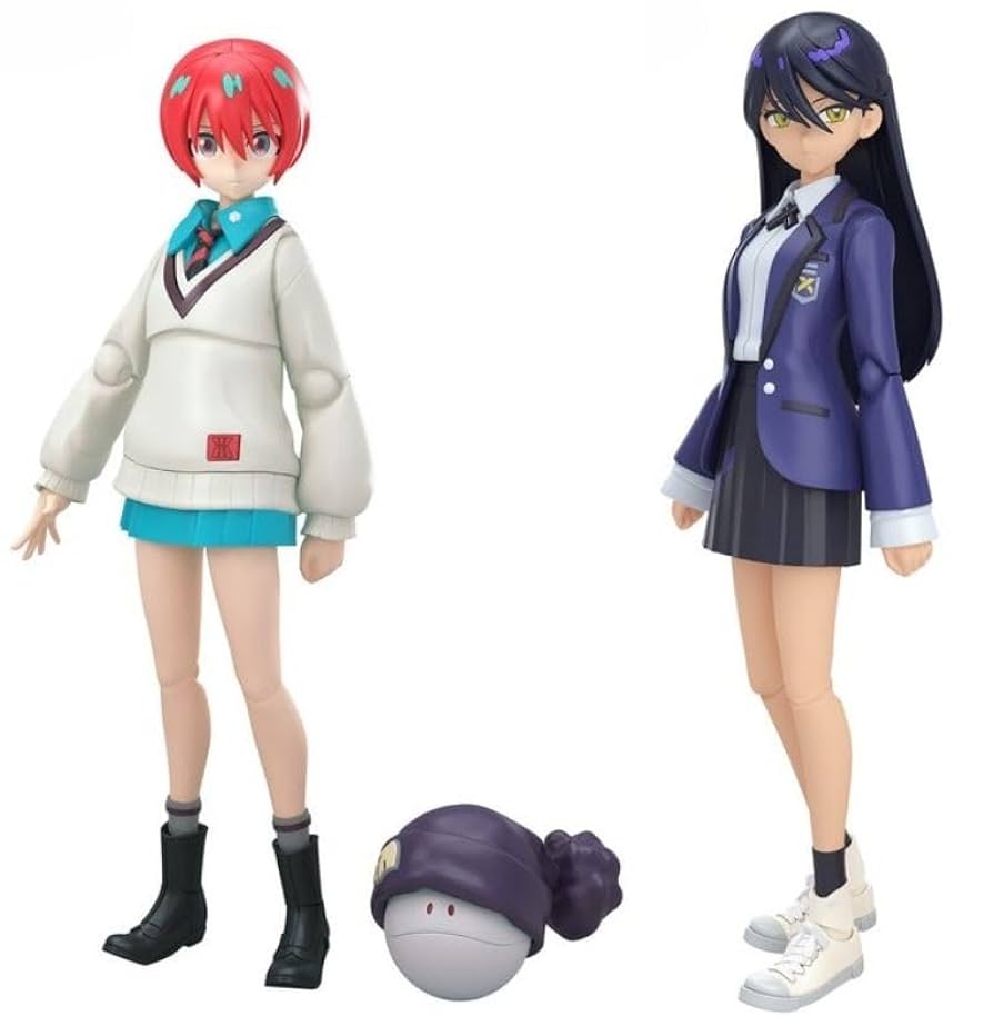 Figure-rise Standard Amate Yuzuriha Machu & Nyaan Set Model Kit Bandai Japan NEW