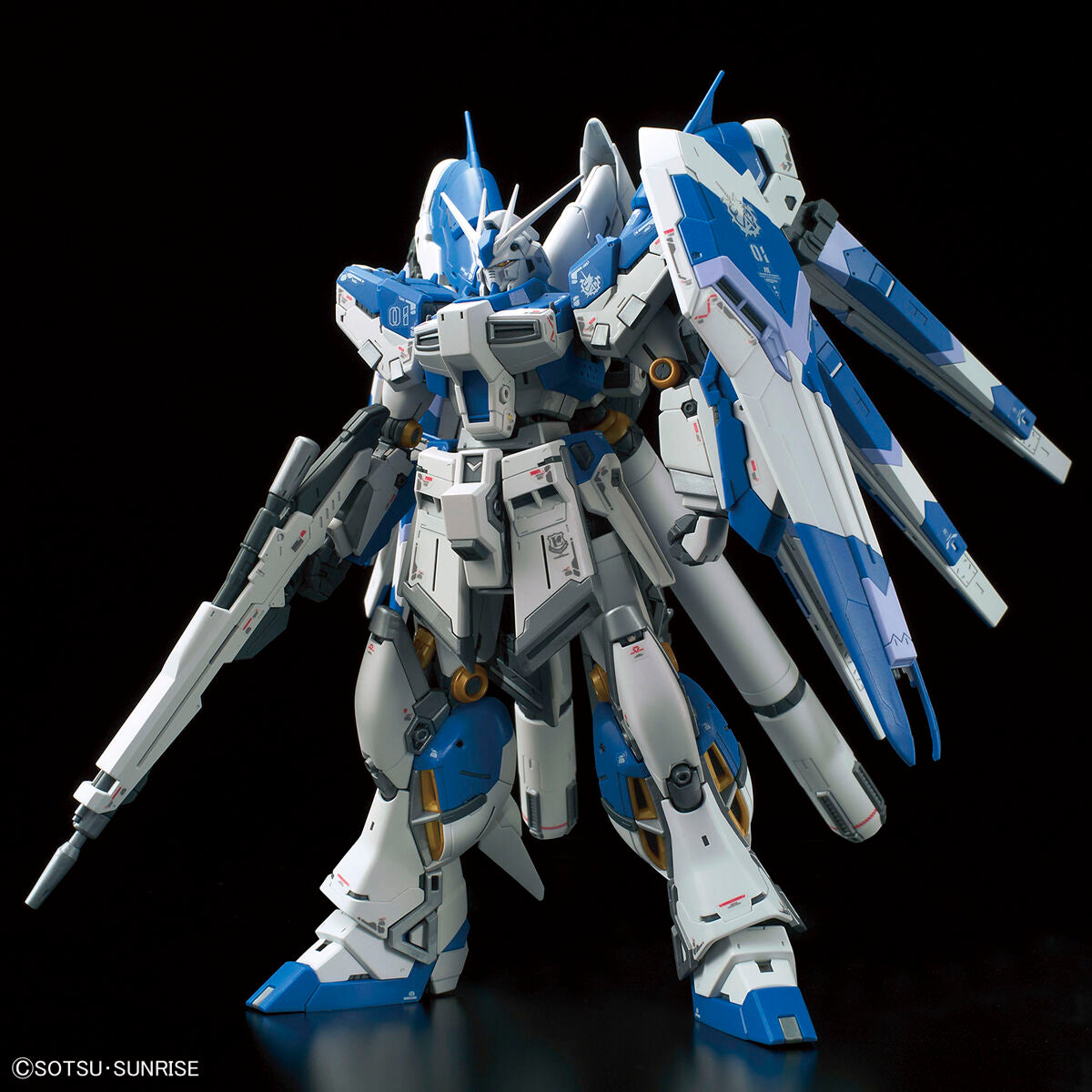 RG 1/144 Hi-Nu Gundam & Hyper Mega Bazooka Launcher Set Kit Bandai NEW FASTSHIP