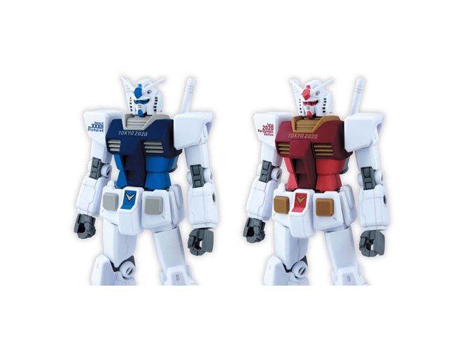 HG 1/144 RX-78-2 Gundam Tokyo 2020 Olympic Paralympic Emblem Set Kit Bandai NEW