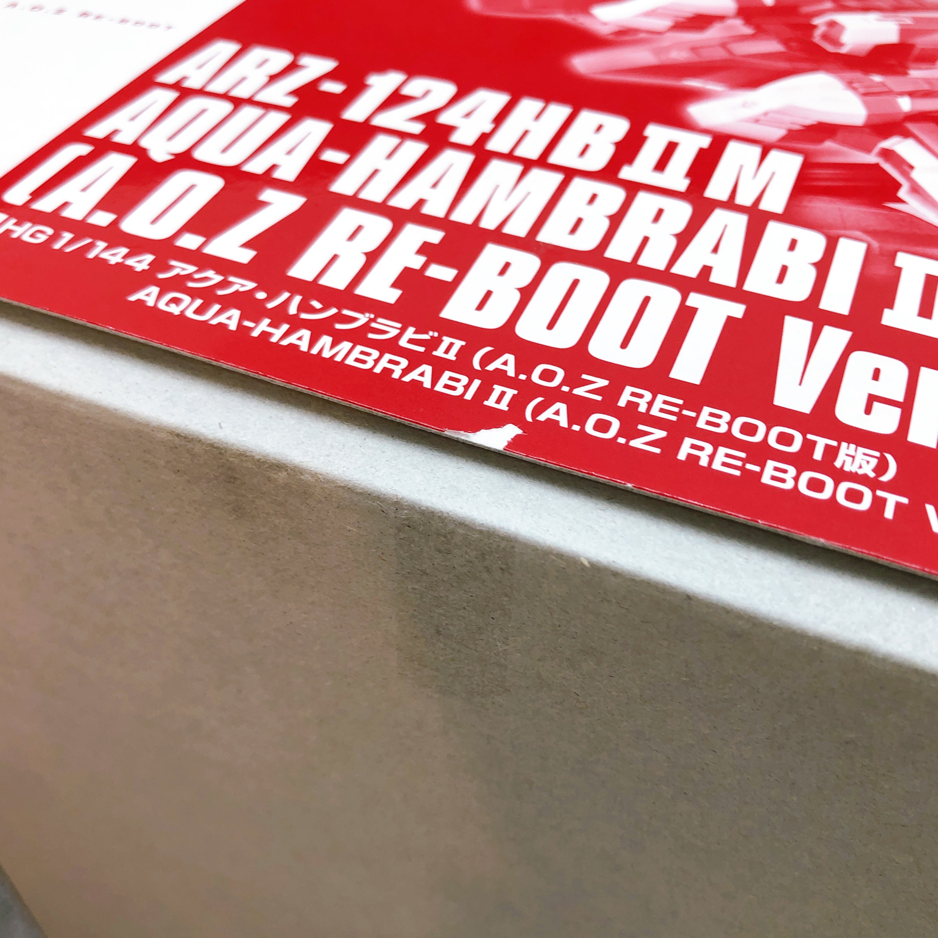 HG 1/144 Barzam Re-Zeon Captured & Aqua-Hambrabi II A.O.Z Re-Boot Ver Set Kit