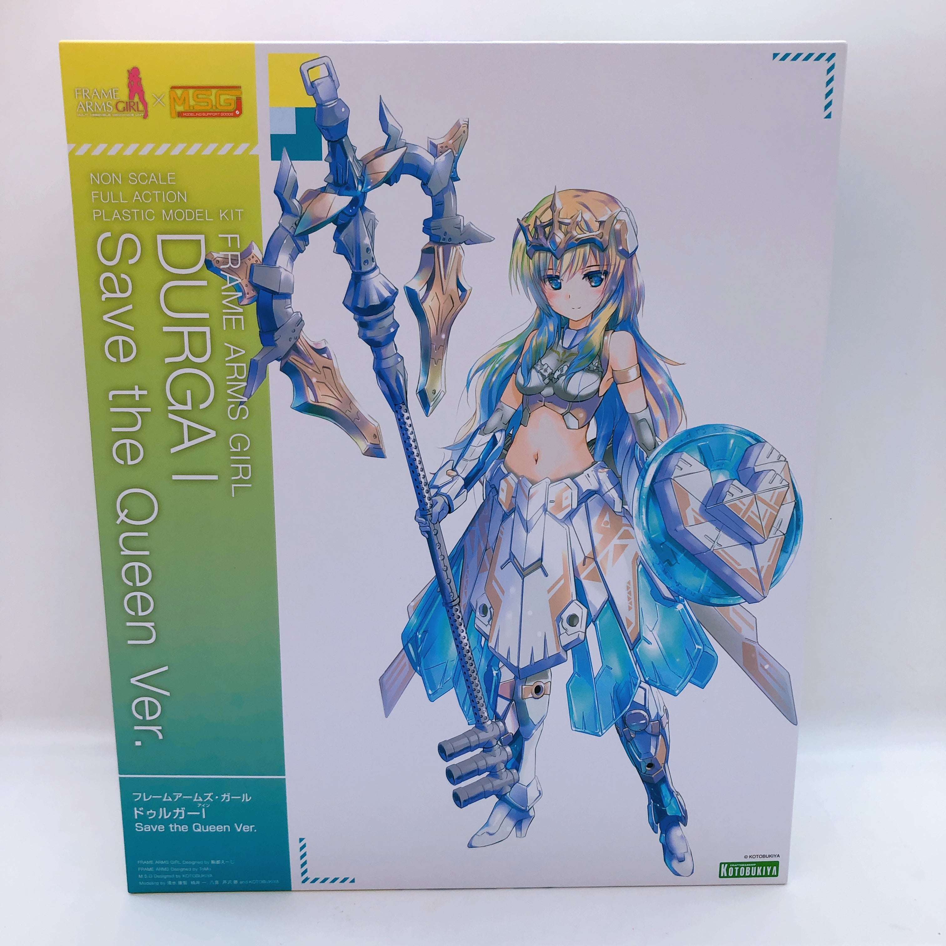 Frame Arms Girl Durga I Save the Queen Ver & Bonus Parts Set Kit KOTOBUKIYA NEW