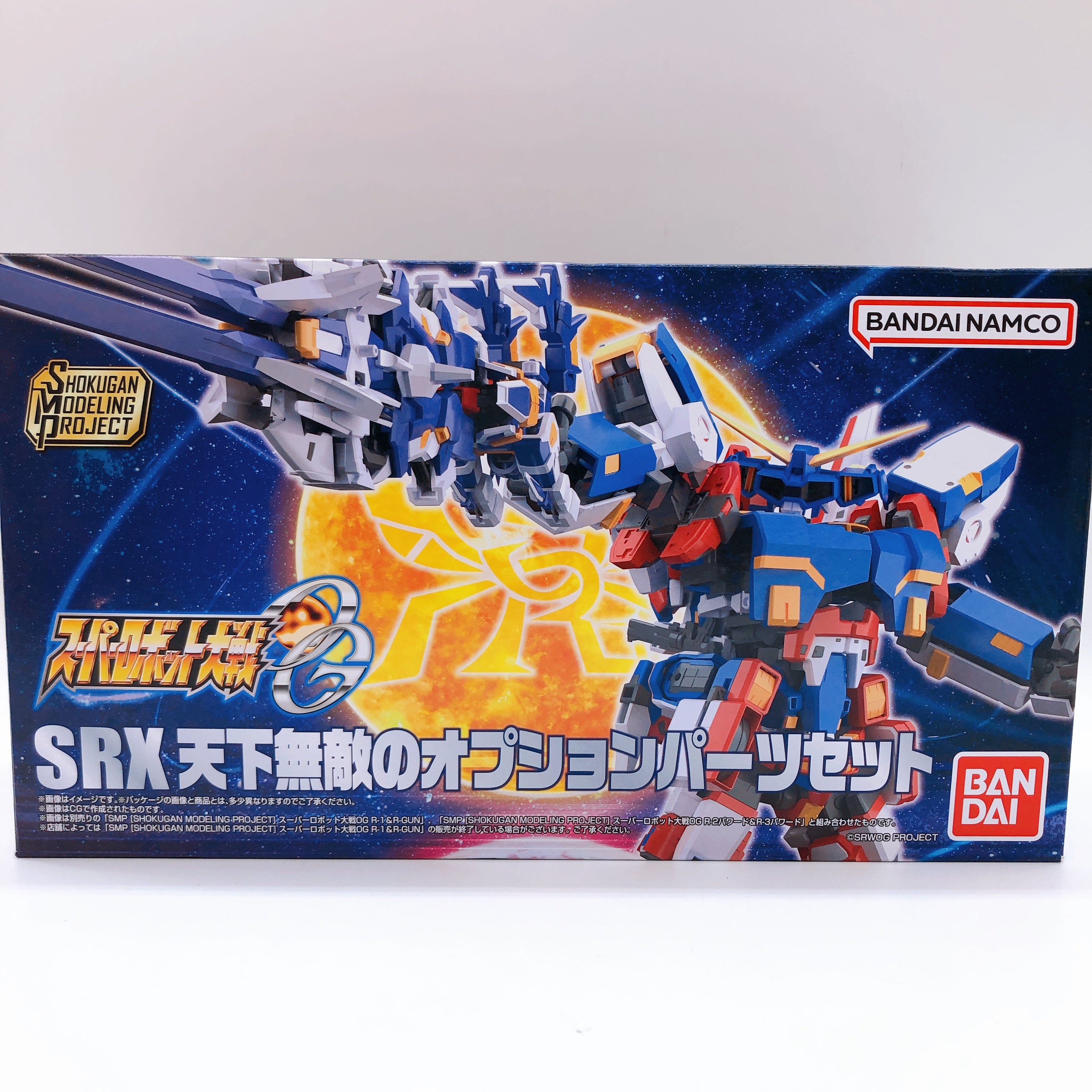 SMP SRX Invincible Option Parts & Bonus Sticker Set Kit Premium Bandai Japan NEW