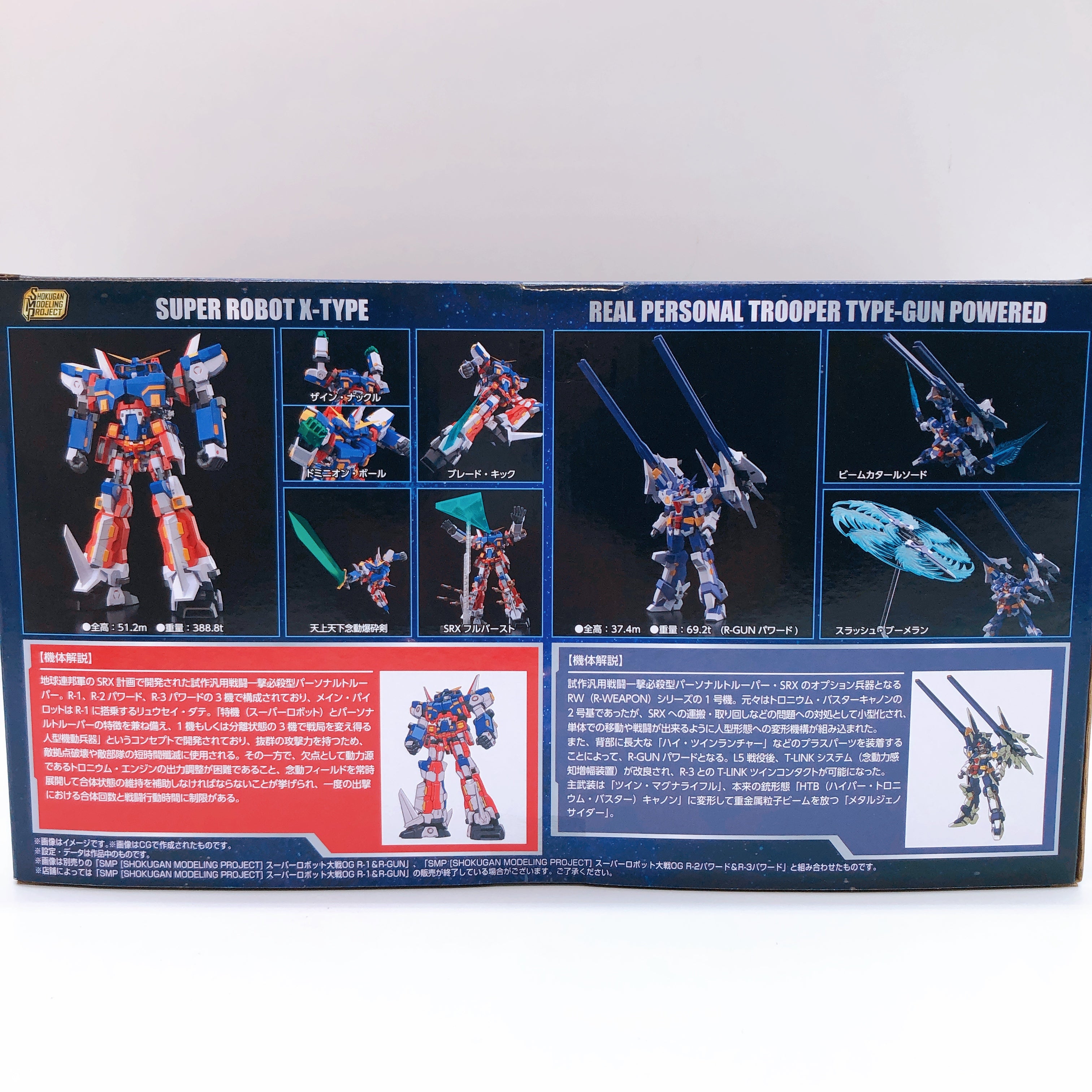 SMP SRX Invincible Option Parts & Bonus Sticker Set Kit Premium Bandai