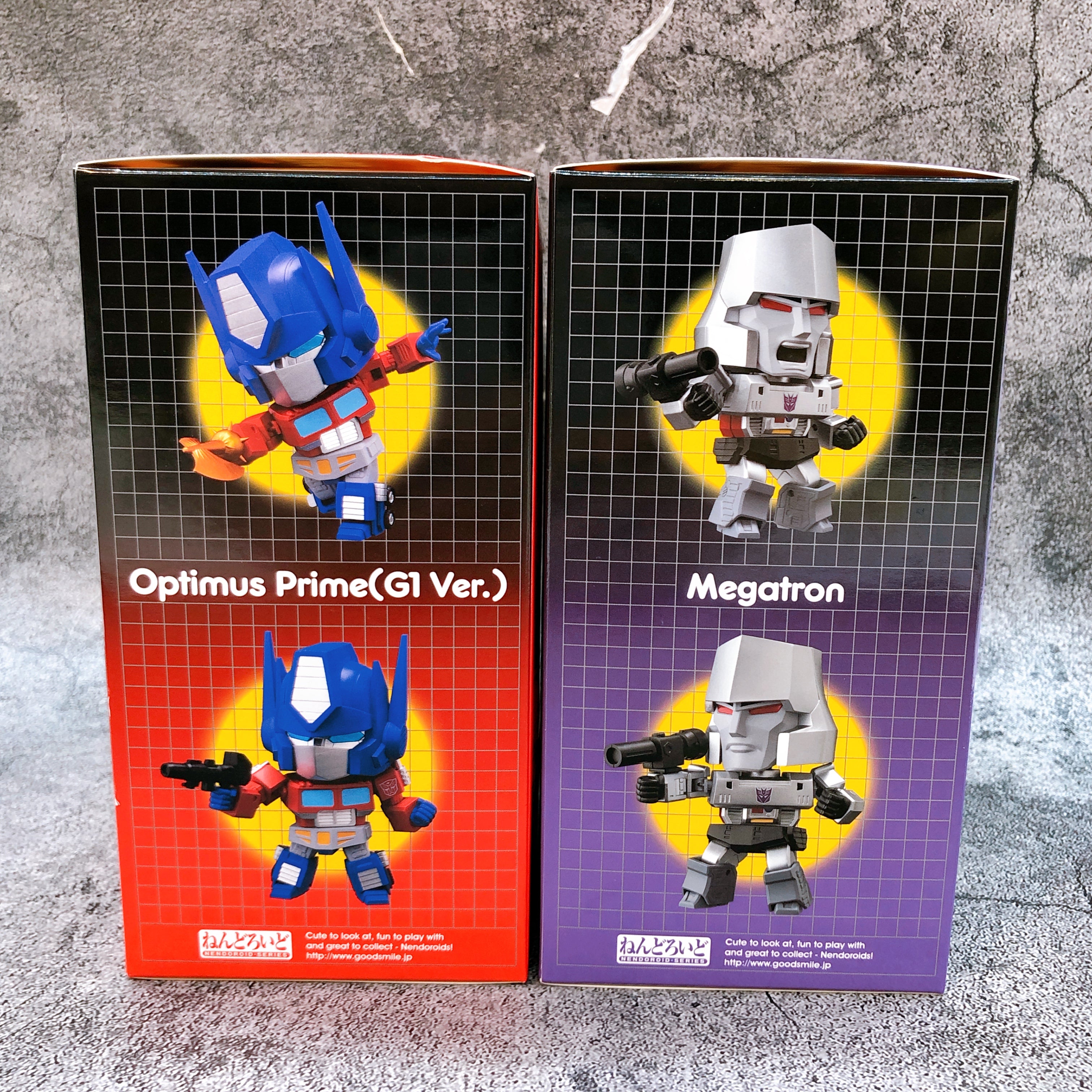 Nendoroid Transformers Optimus Prime G1 Ver & Megatron Set Figure Sentinel NEW
