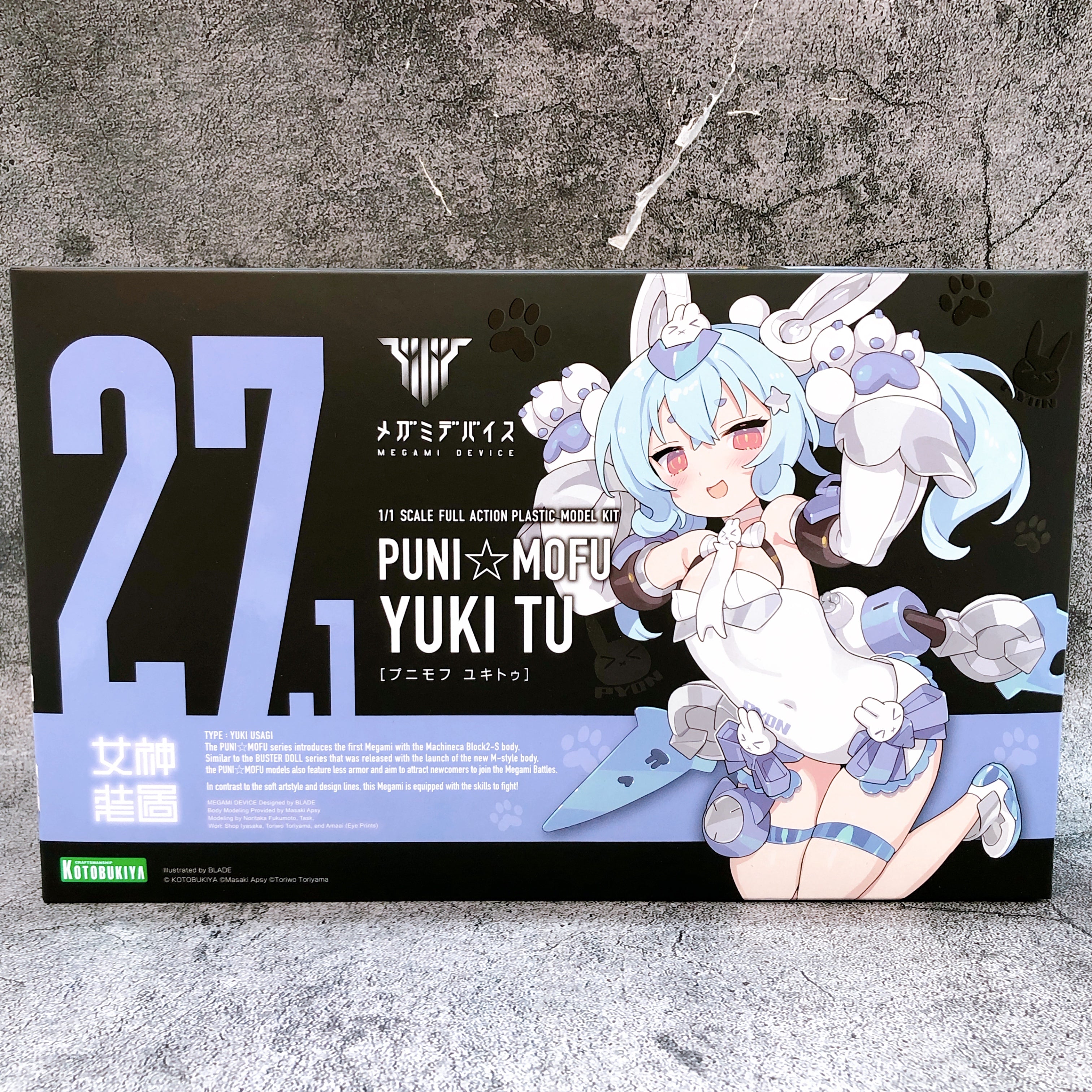 Megami Device PUNI MOFU YUKI TU & Bonus Parts Set Model Kit KOTOBUKIYA Japan NEW