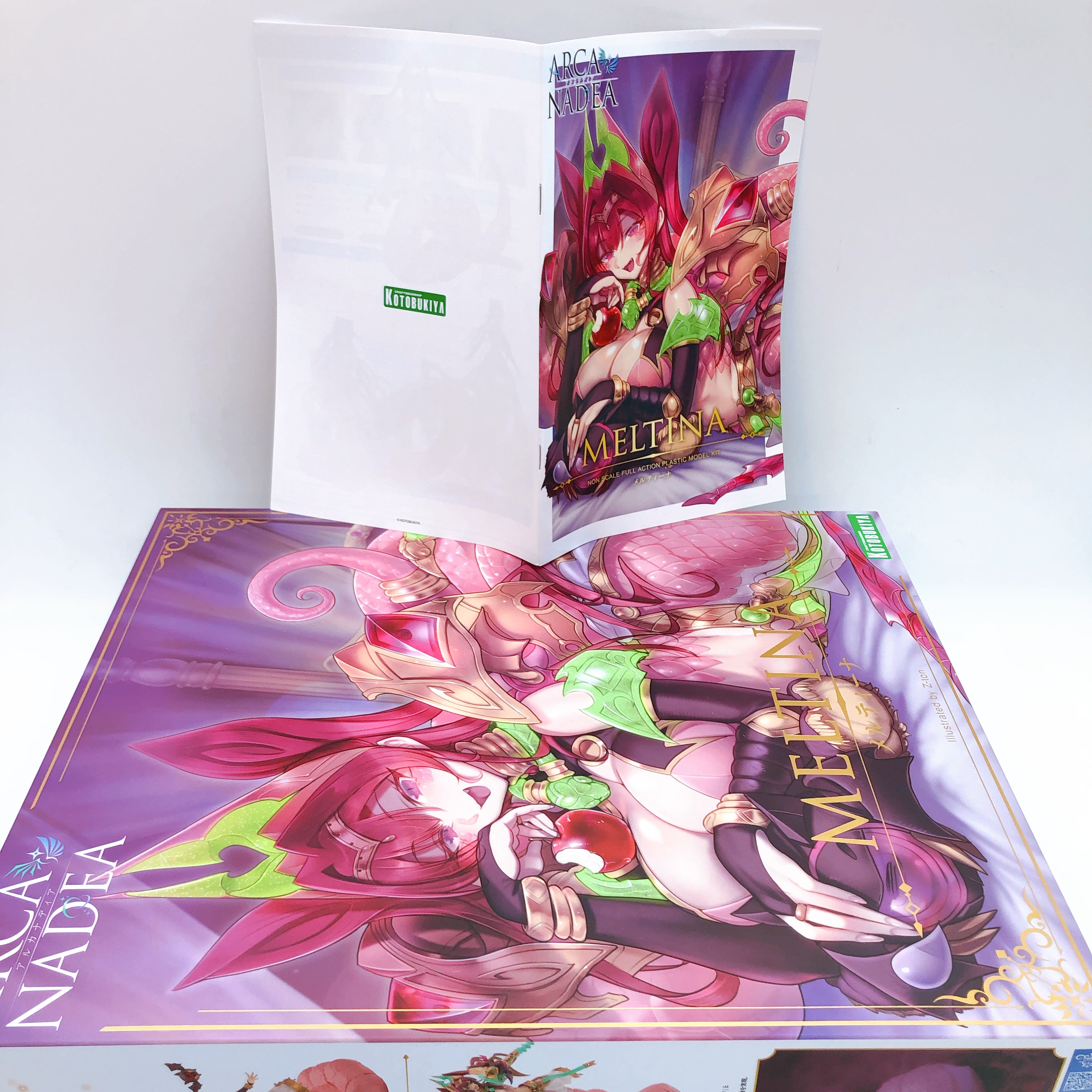 ARCANADEA Meltina & Bonus Special Color Hair Parts Set Kit KOTOBUKIYA