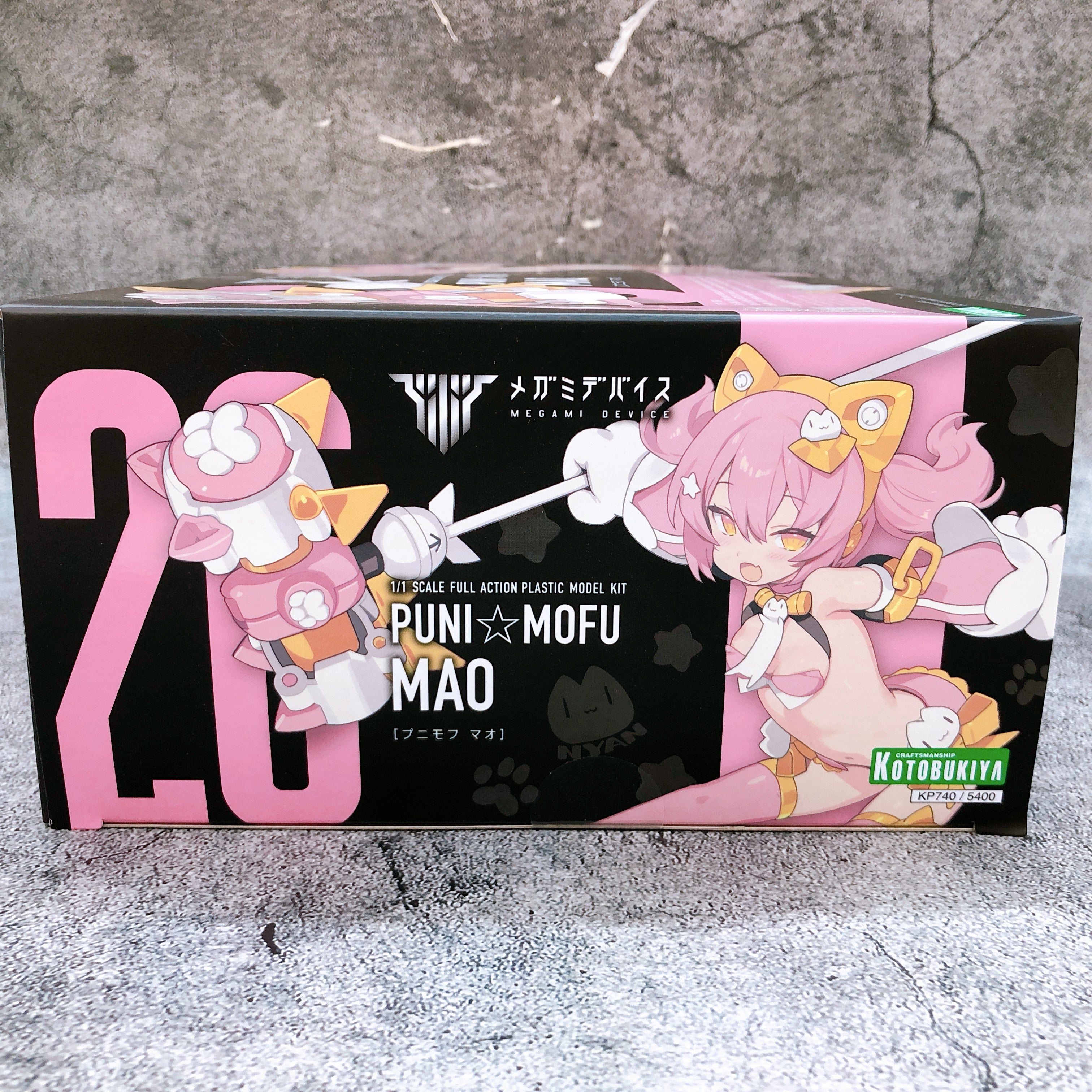 Megami Device PUNI MOFU MAO & Bonus Parts Eye Decal Set of 3 Kit KOTOBUKIYA NEW