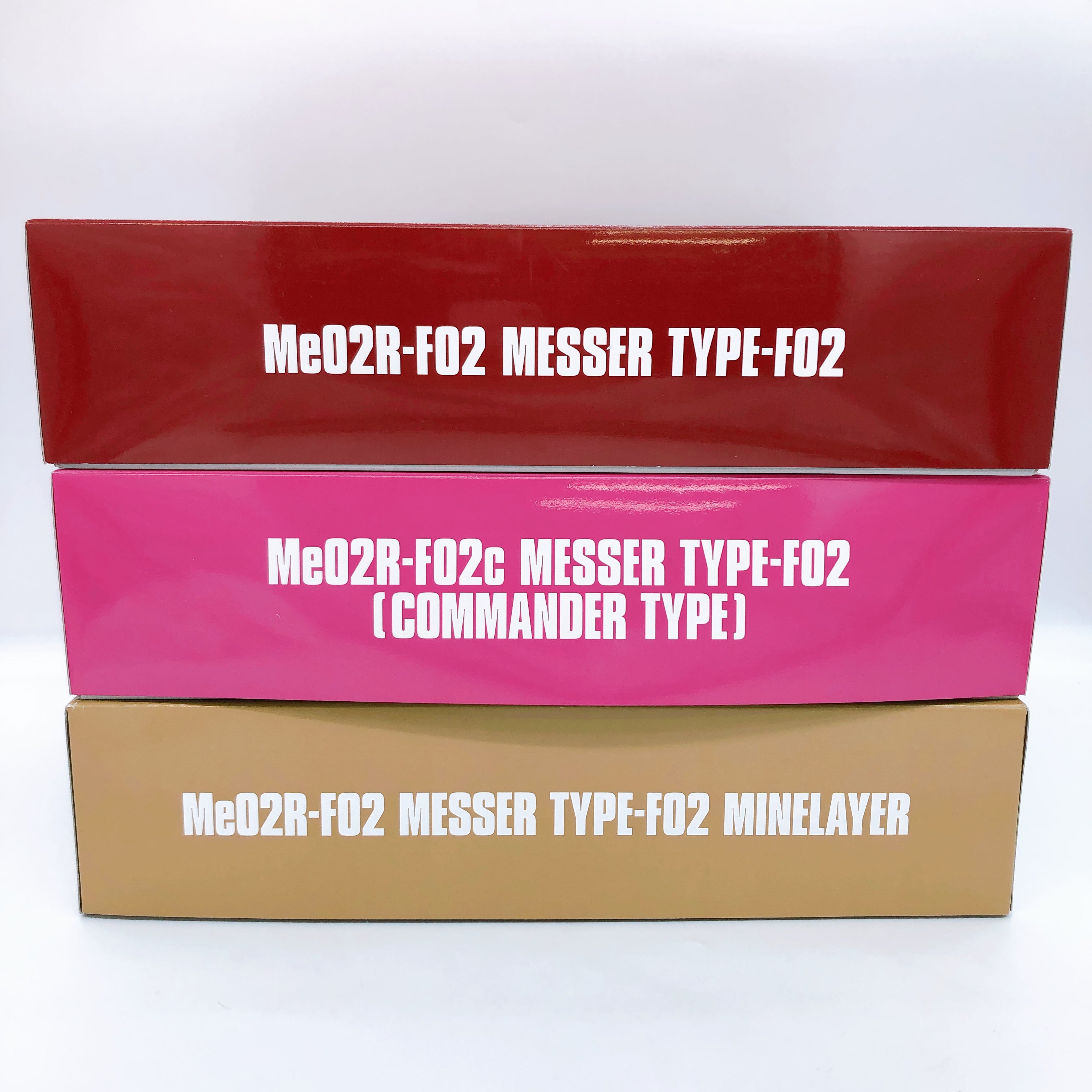 HG 1/144 Messer Type-F02 Set of 3 Gundam Hathaway Model Kit Premium Bandai NEW