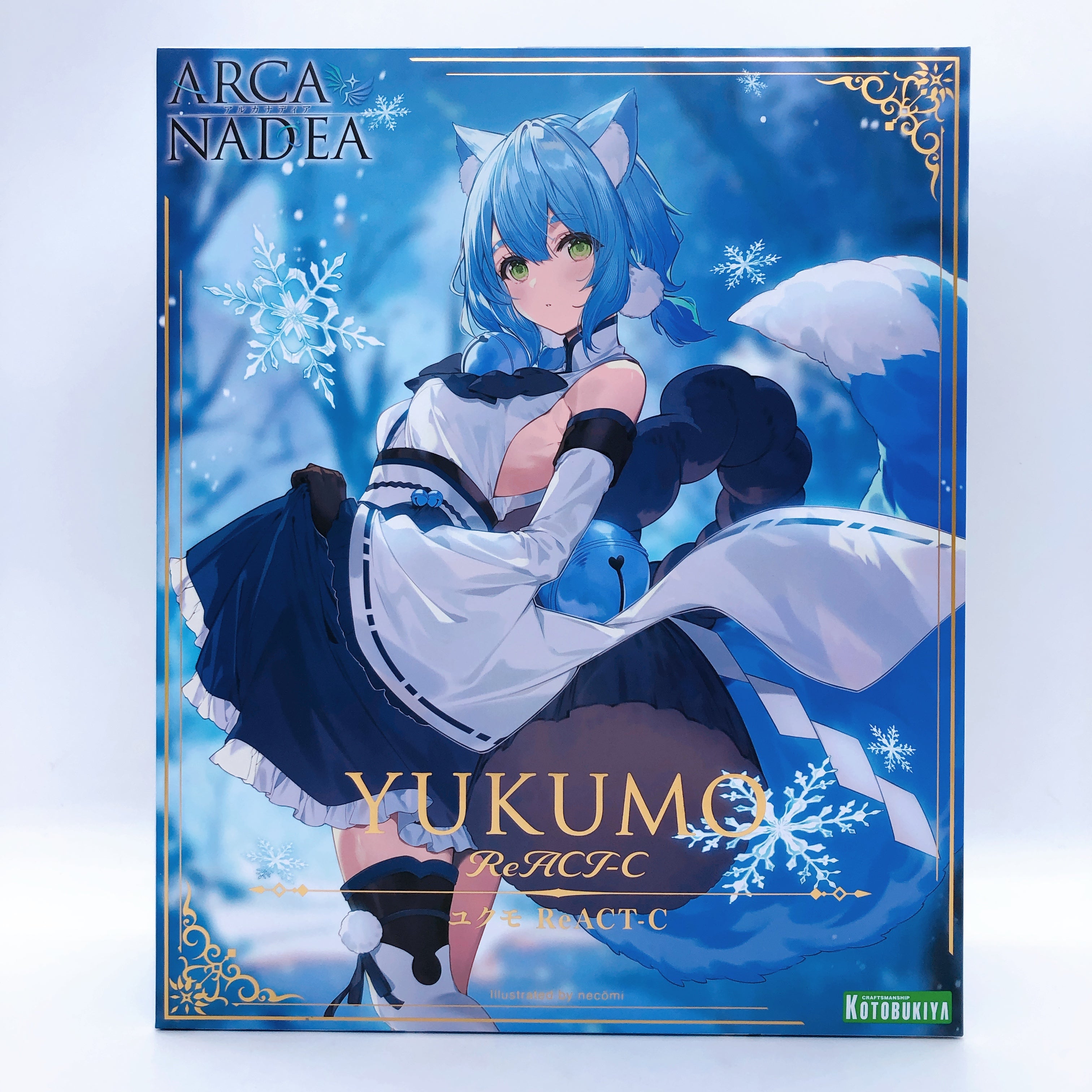 ARCANADEA Yukumo ReACT-C & Bonus Hair Parts Set Model Kit KOTOBUKIYA Japan NEW