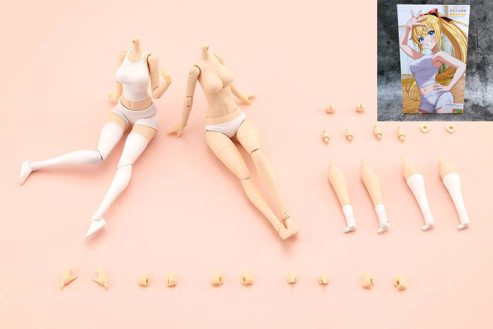 Sousai Shojo Teien Dress Up Body M/S/L Set of 4 1:10 Model Kit KOTOBUKIYA Japan