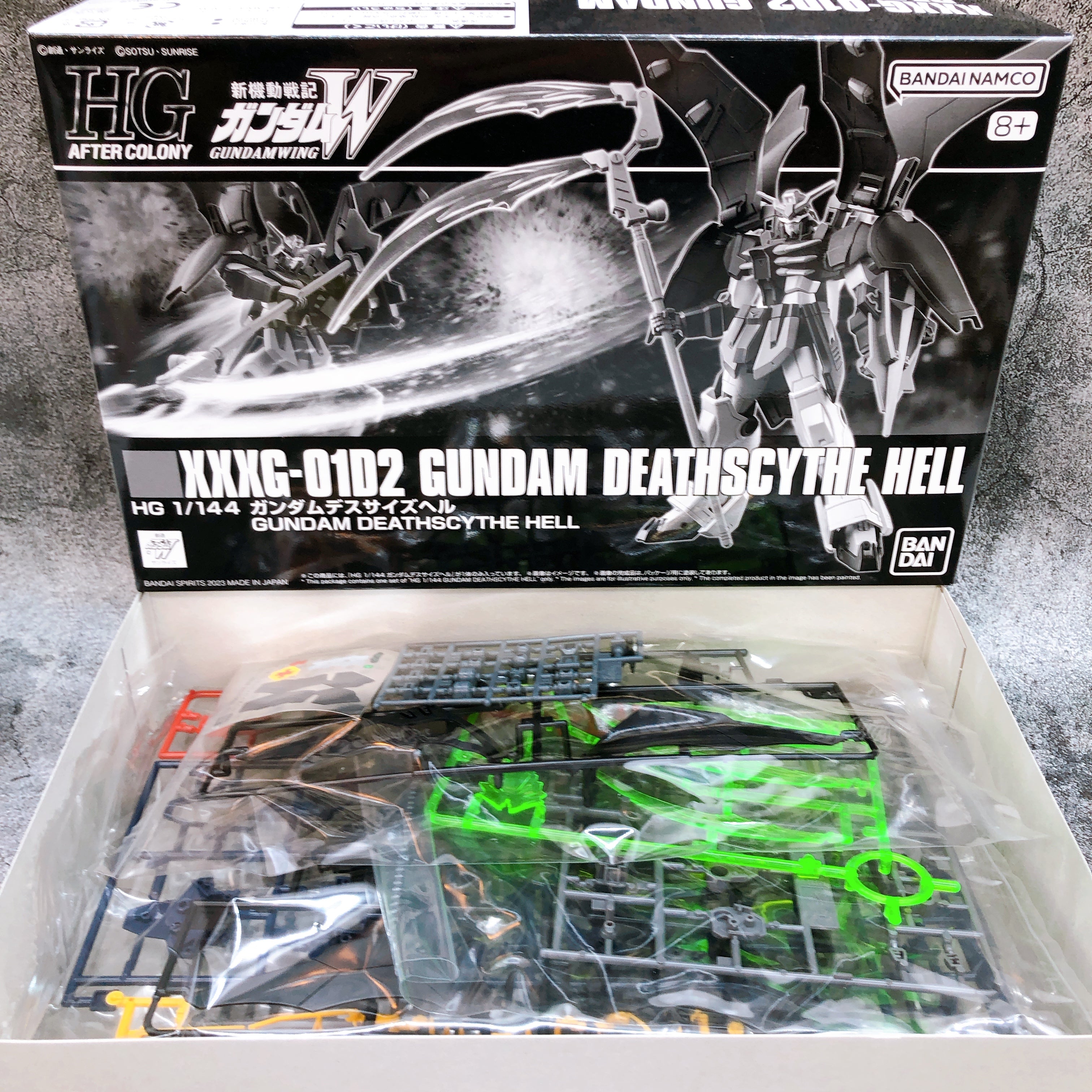 HG 1/144 Gundam Sandrock Custom & Gundam Deathscythe Hell Set Kit Prem