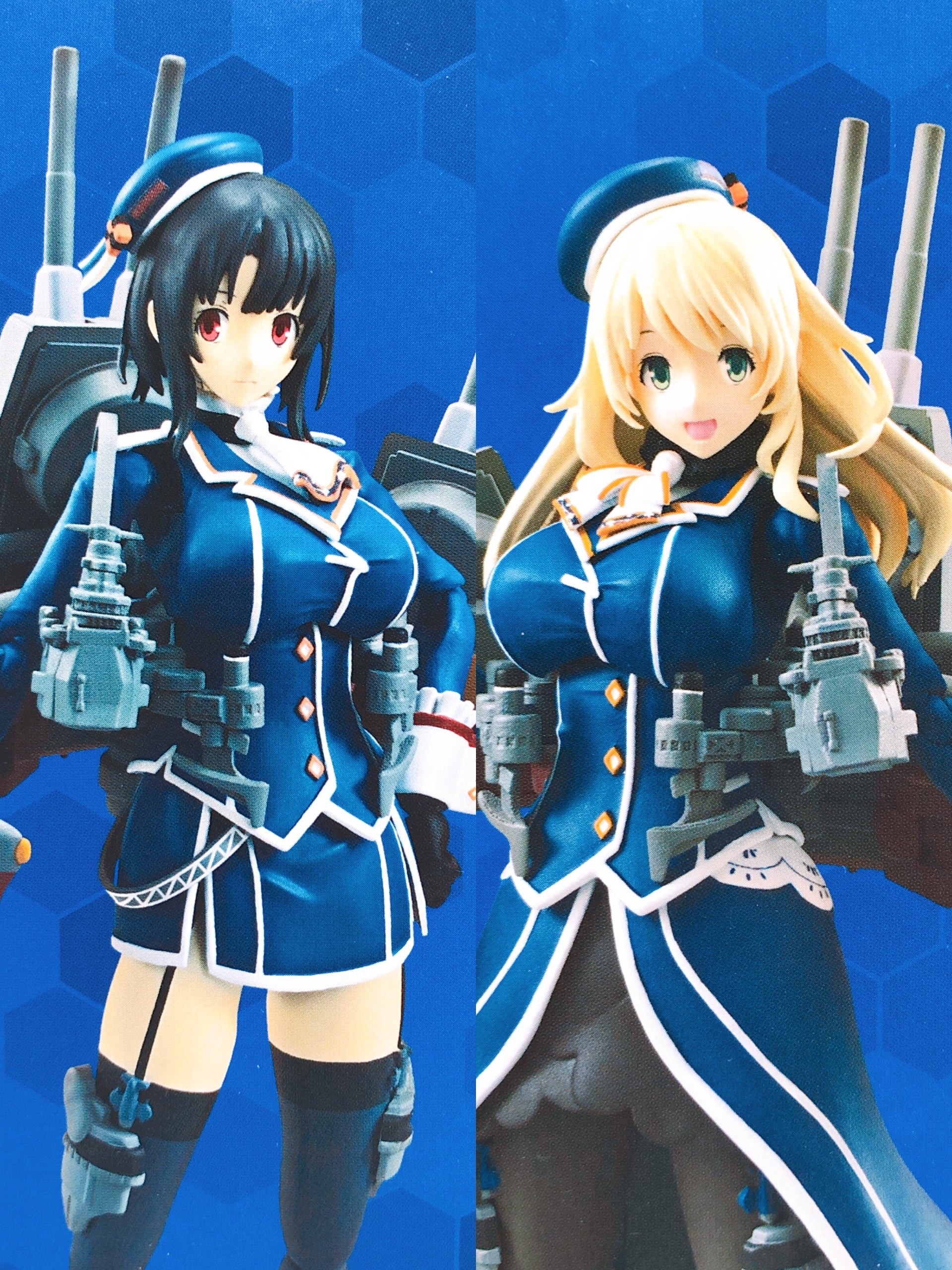 Armor Girls Project KanColle TAKAO & ATAGO Set AGP Action Figure Bandai Sealed