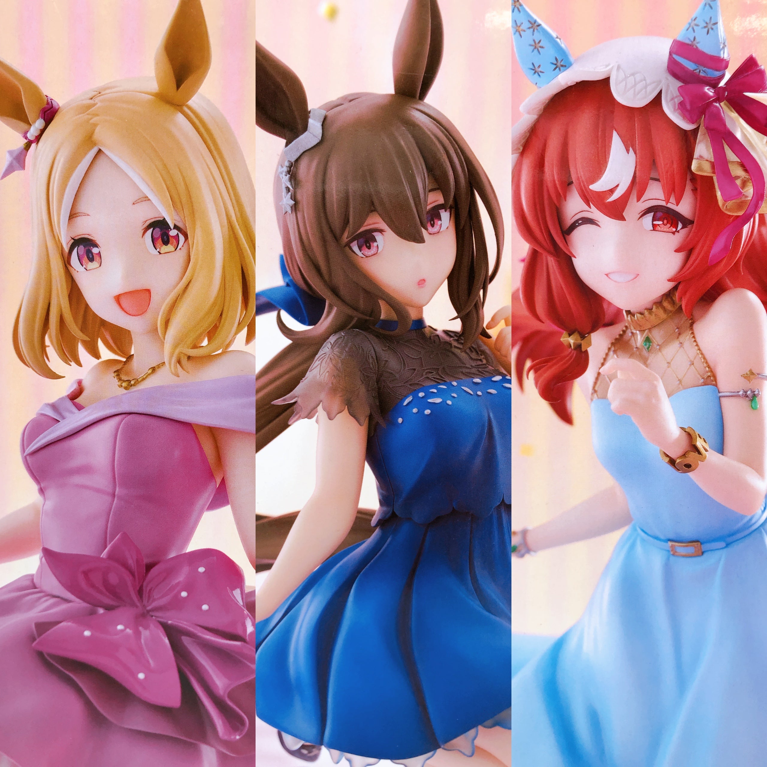 Uma Musume Pretty Derby Trio-Try-iT Set of 5 Scale Figure FuRyu Japan Sealed NEW