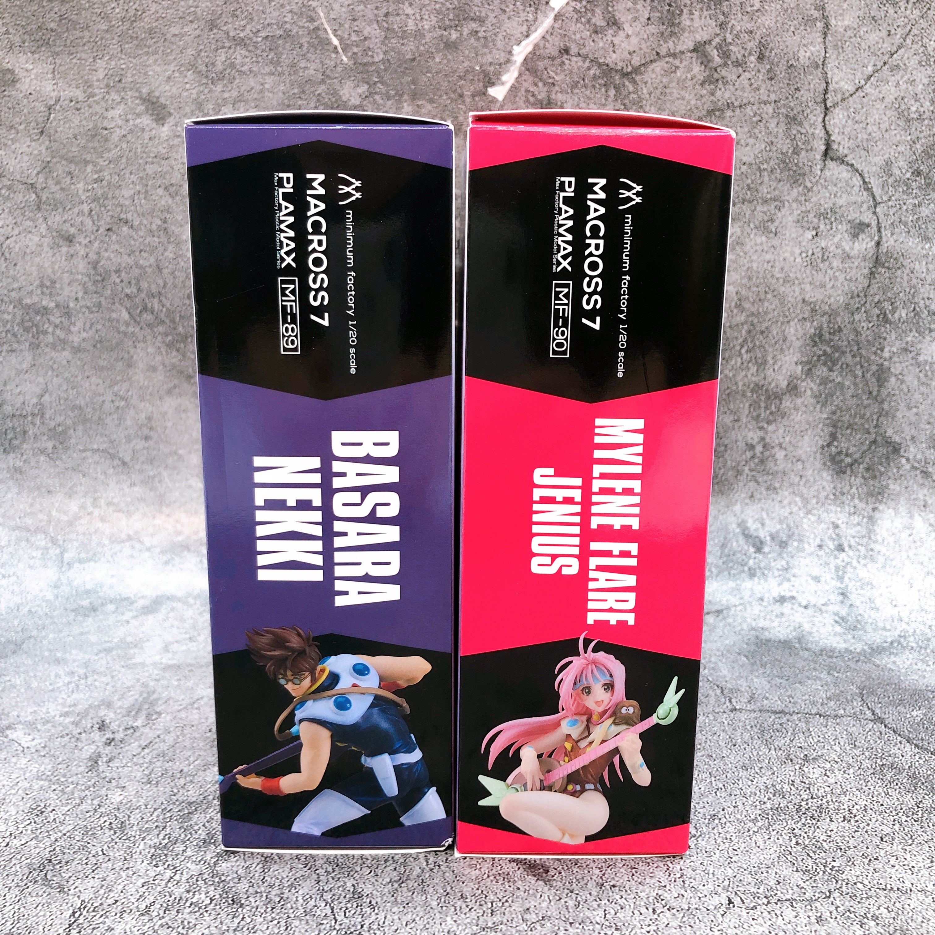 PLAMAX Basara Nekki & Mylene Flare Jenius minimum factory Set Macross