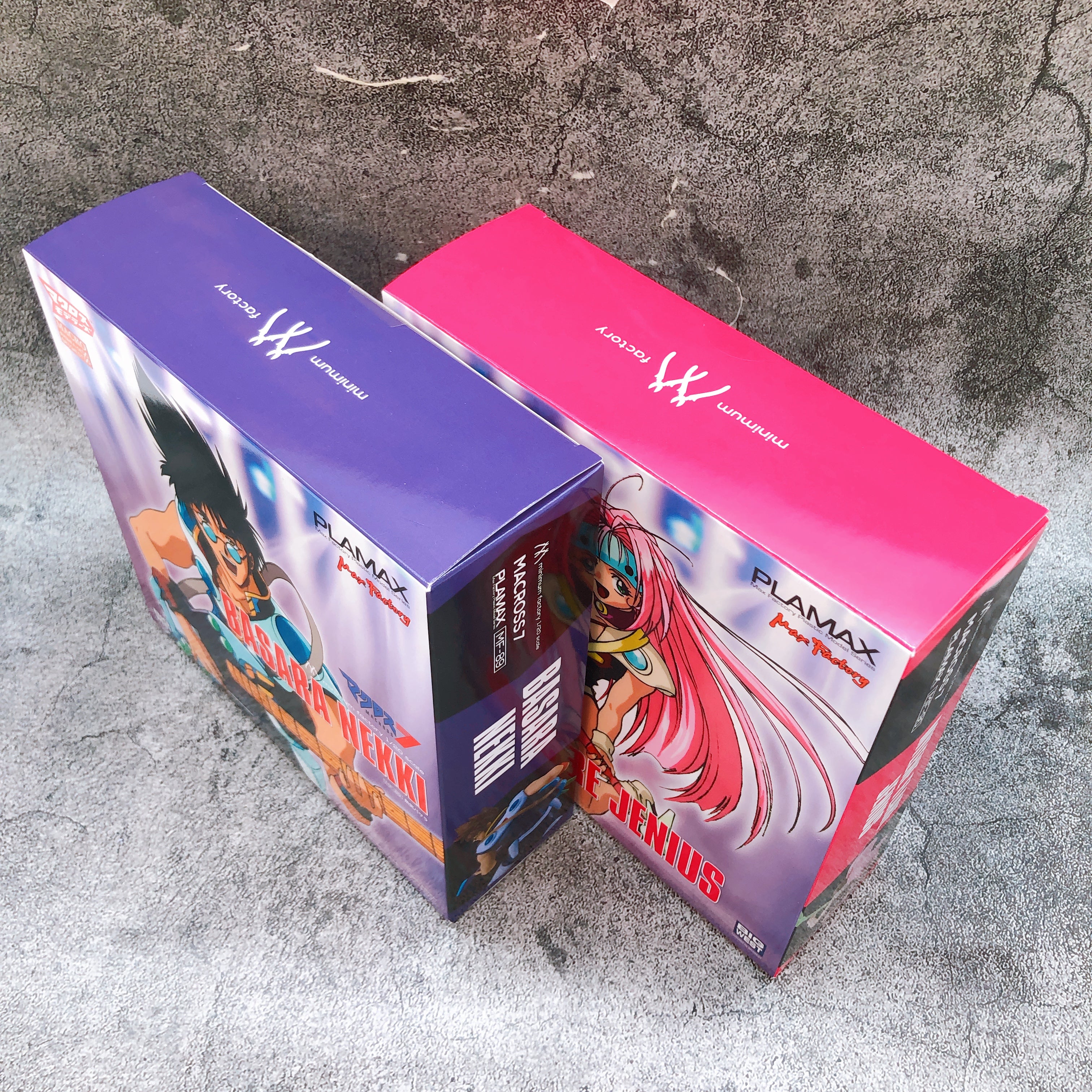 PLAMAX Basara Nekki & Mylene Flare Jenius minimum factory Set Macross