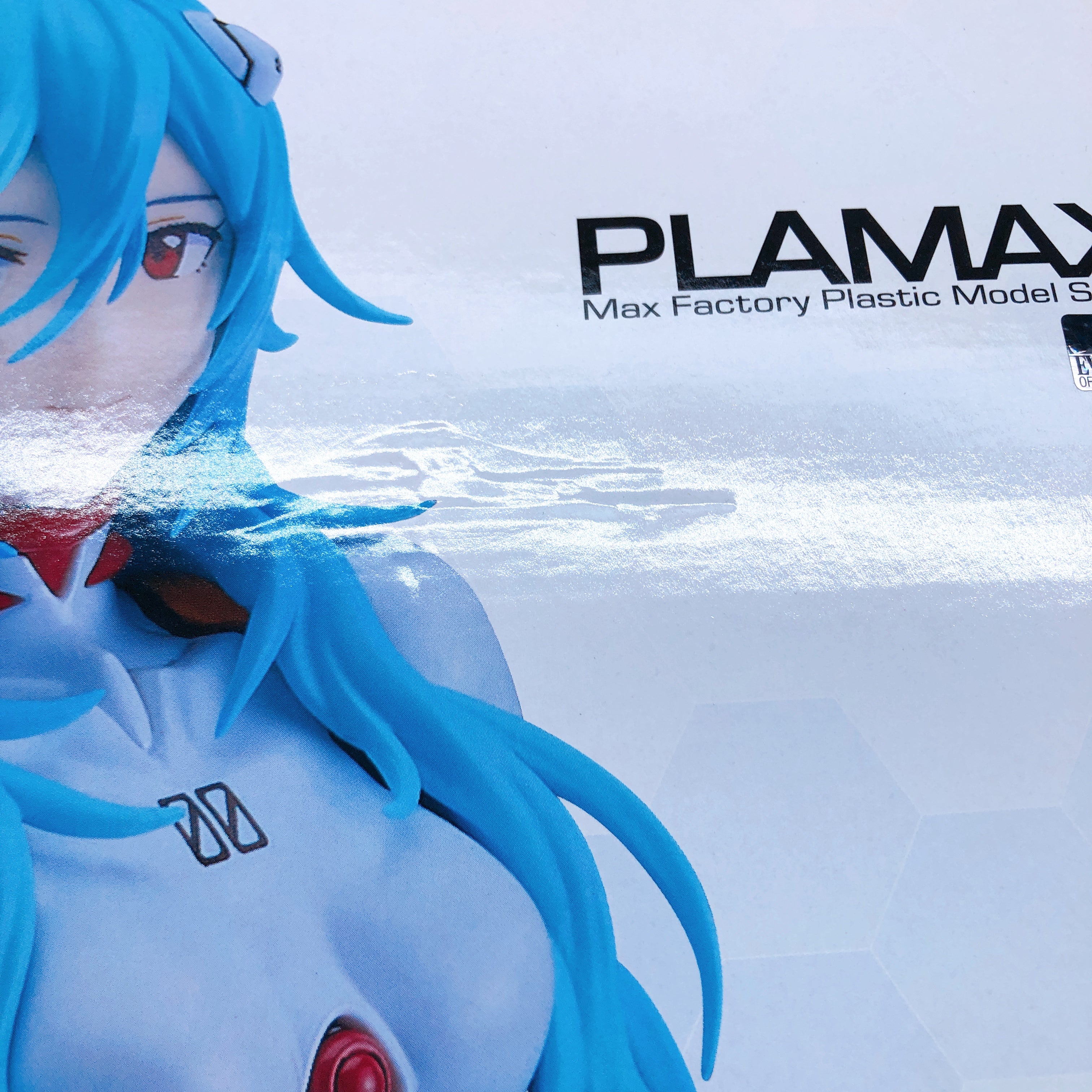 PLAMAX Rei Ayanami & Rei Ayanami Long Hair Ver Set Evangelion Model Kit Sealed