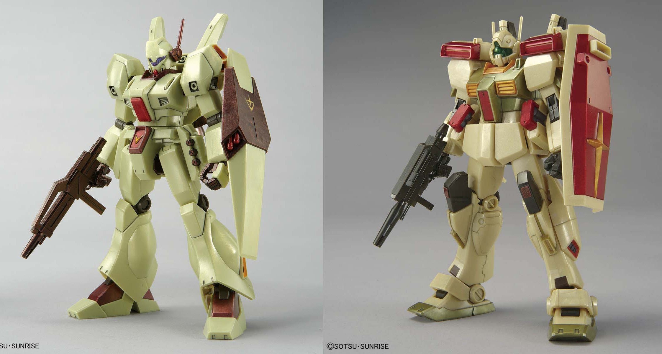 HG 1/144 Jegan & GM III Axis Shock Image Color Set GUNDAM SIDE-F Kit B