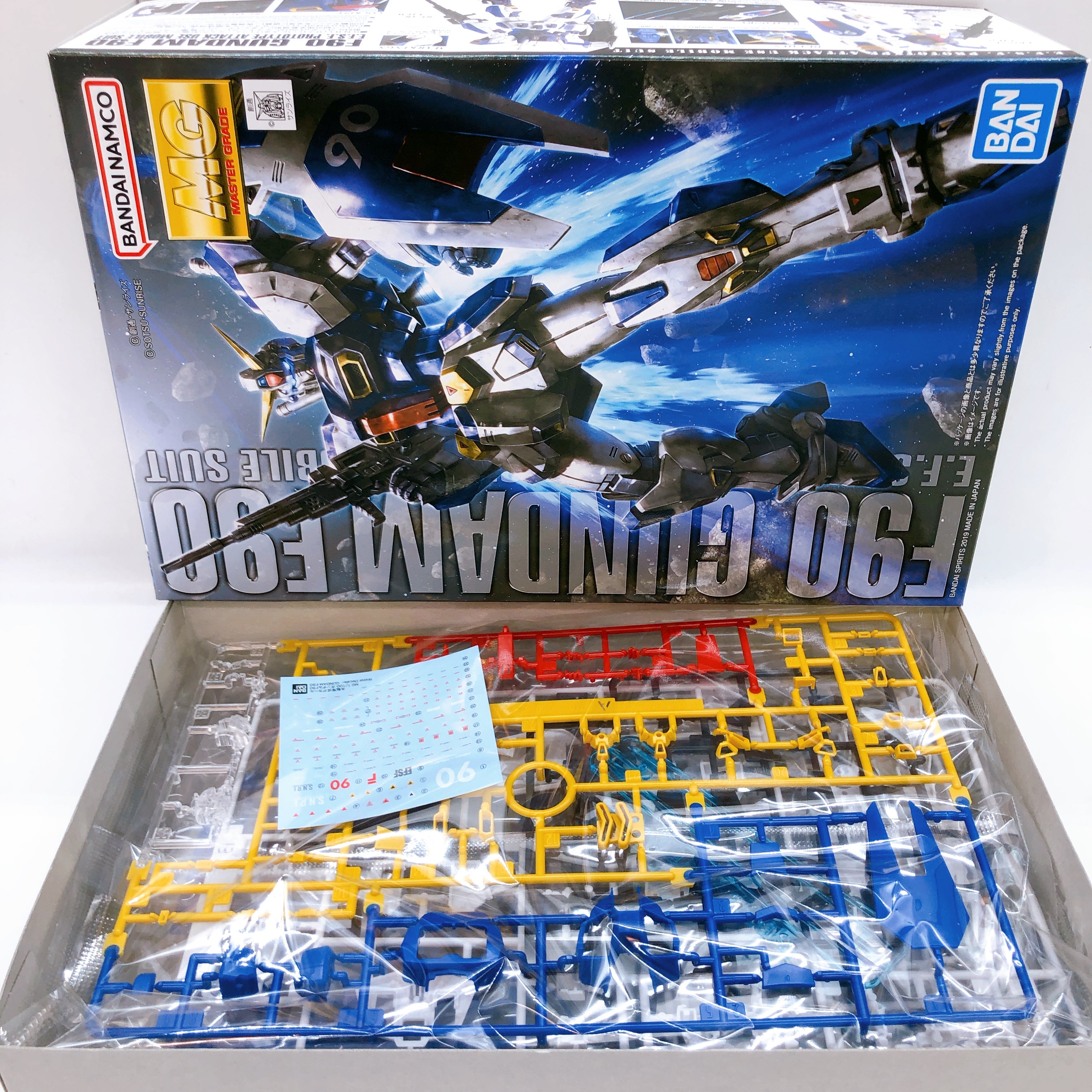 MG 1/100 Gundam F90 / F90 Unit 2 / F90 Mars Type Set of 3 Kit Premium