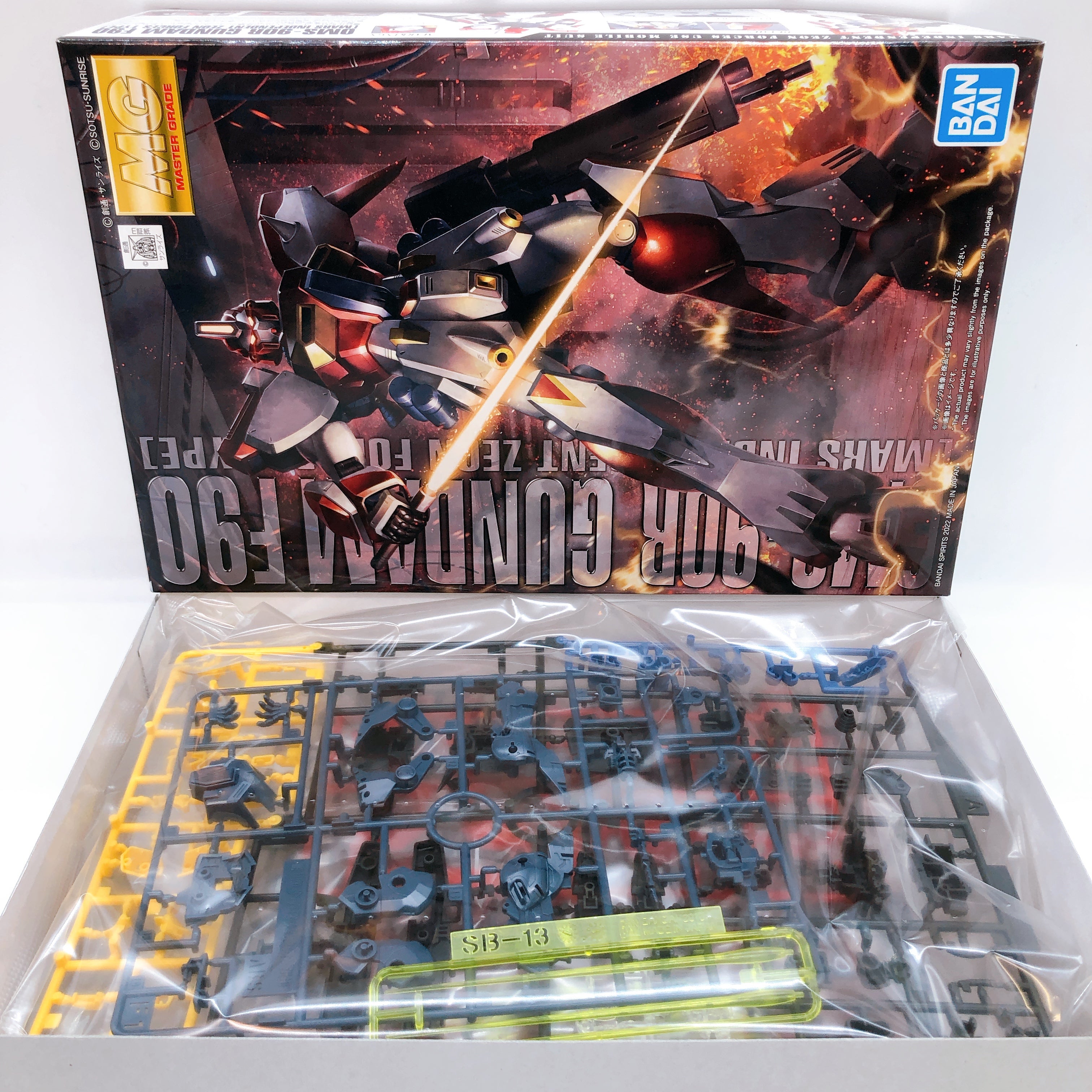 MG 1/100 Gundam F90 / F90 Unit 2 / F90 Mars Type Set of 3 Kit Premium