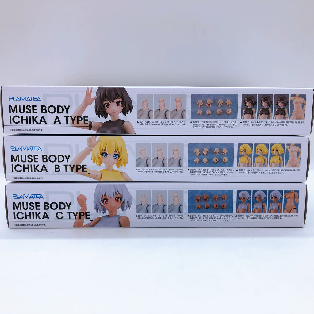 Body Type Model Muse PLAMATEA Muse Body Ichika A/B/C Type Set of 3 Model Kit Good Smile Com