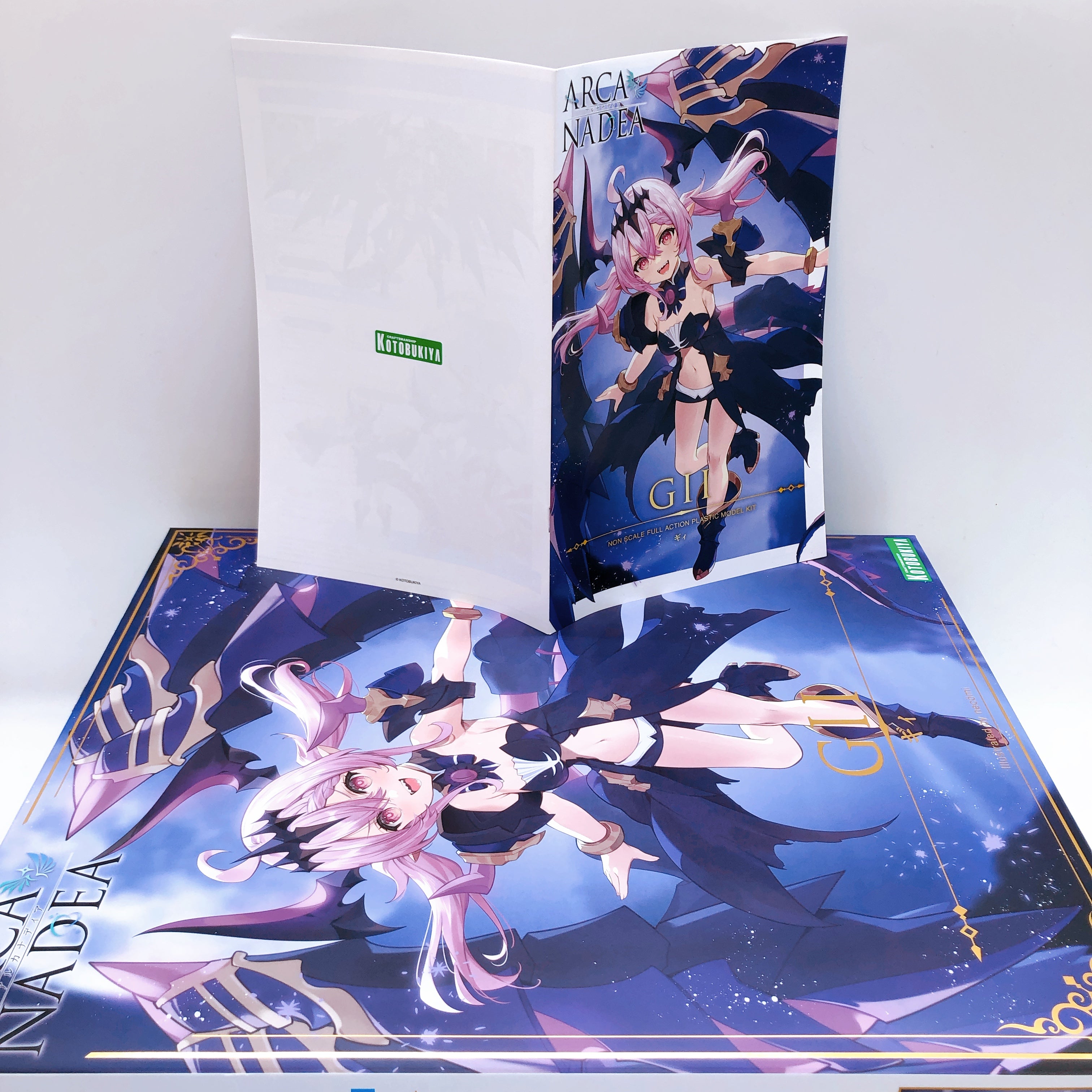 ARCANADEA Gii & Bonus Special Color Hair Parts Set Model Kit KOTOBUKIY