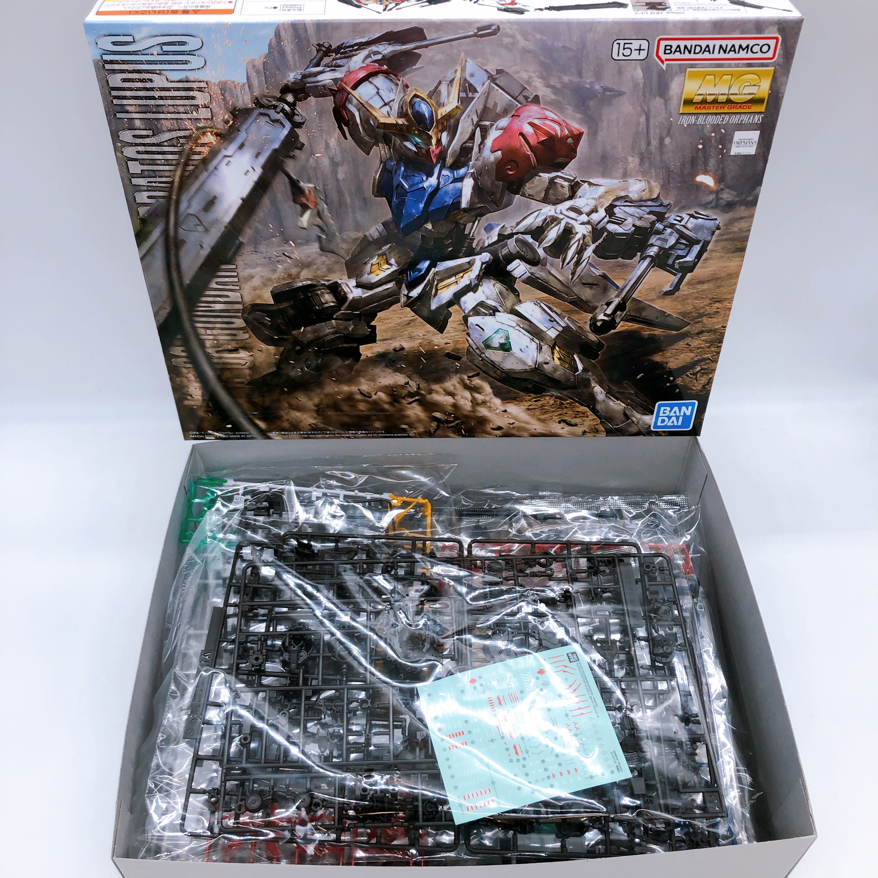 MG 1/100 Gundam Barbatos Lupus & Expansion Parts Set Model Kit Bandai Japan NEW