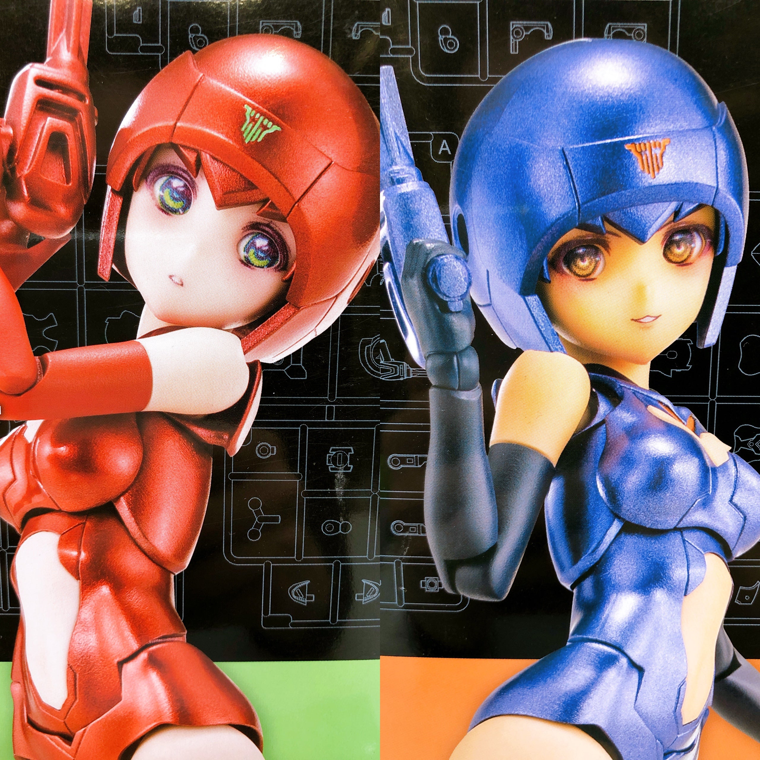 Megami Device B1R-M Chassis Kit Skin Color C & D Set KOTOBUKIYA Japan Sealed NEW