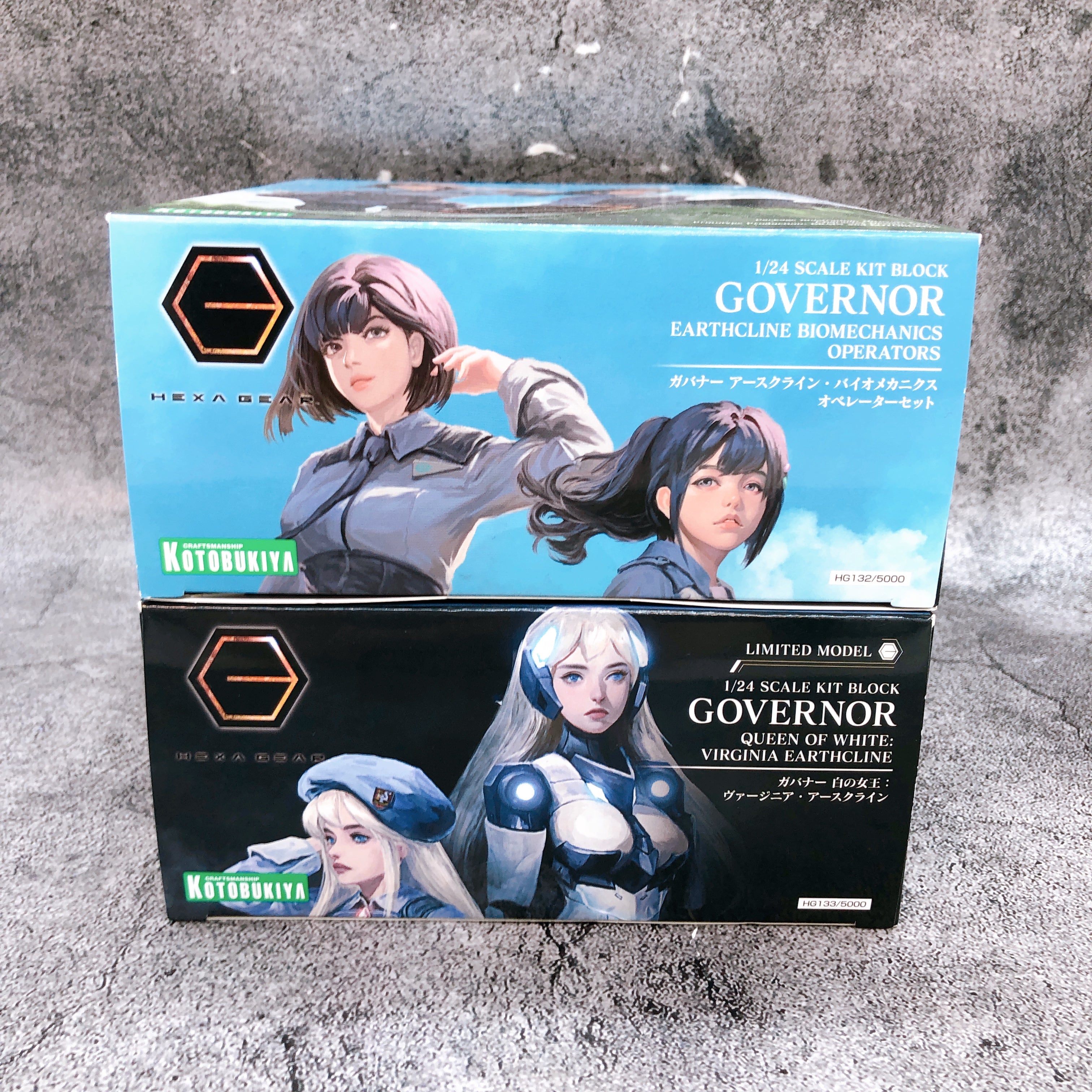 HEXA GEAR Governor Operators & Virginia Earthcline Set 1/24 Kit KOTOBUKIYA NEW