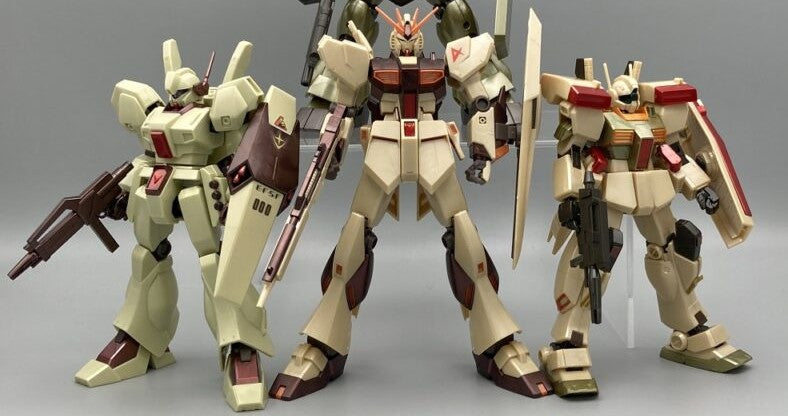 HG 1/144 Nu Gundam & Jegan & GM III Axis Shock Image Color Set GUNDAM SIDE-F Kit